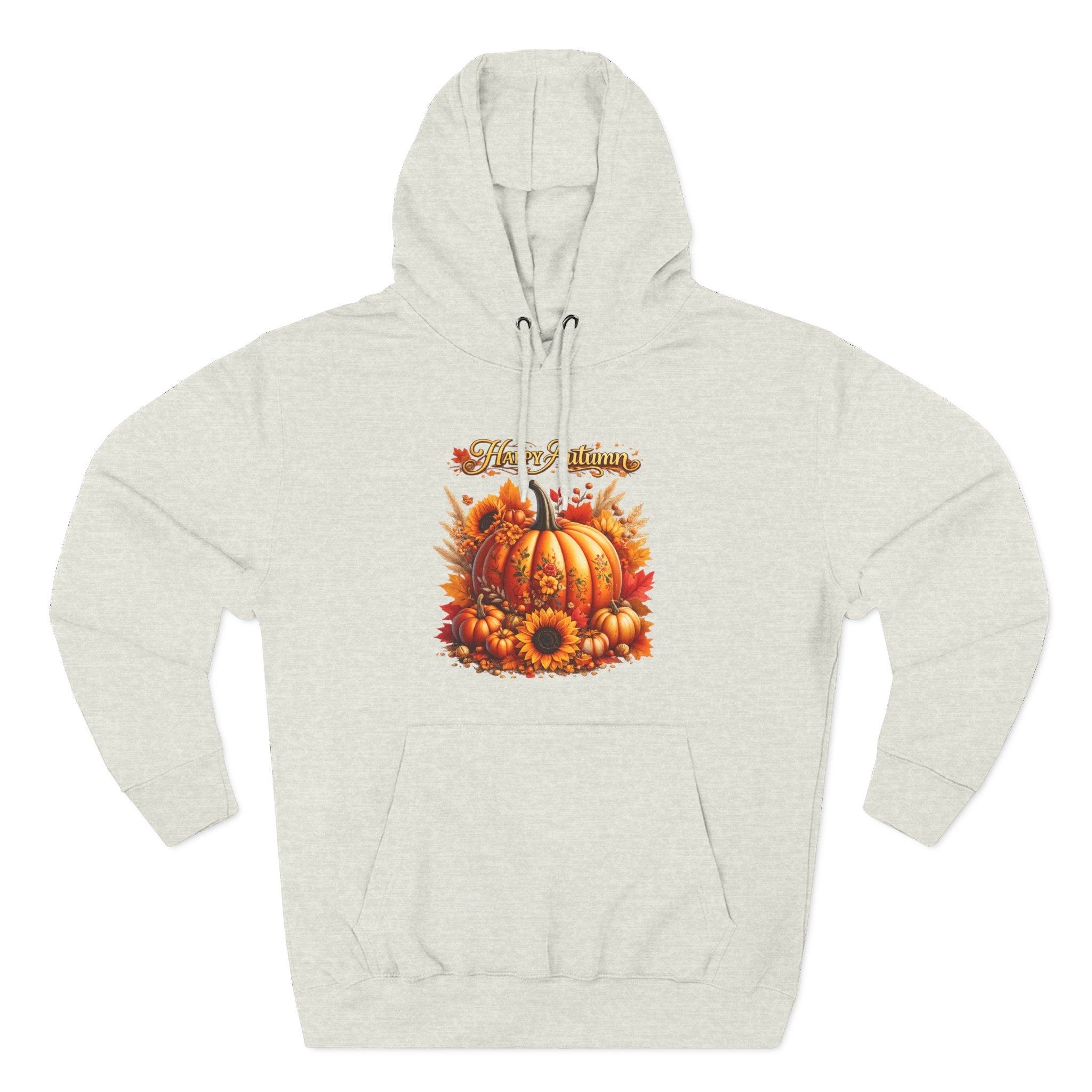 Autumn  - Fall Pumpkin Hoodie - Harvest Sunflower Fall Sweatshirt