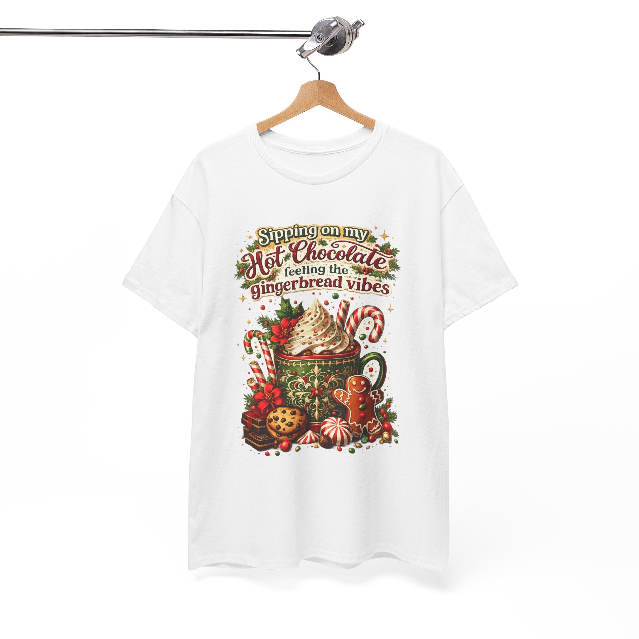 Hot Chocolate & Gingerbread Holiday T-Shirt