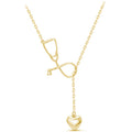 Heart Shaped Stethoscope Necklace
