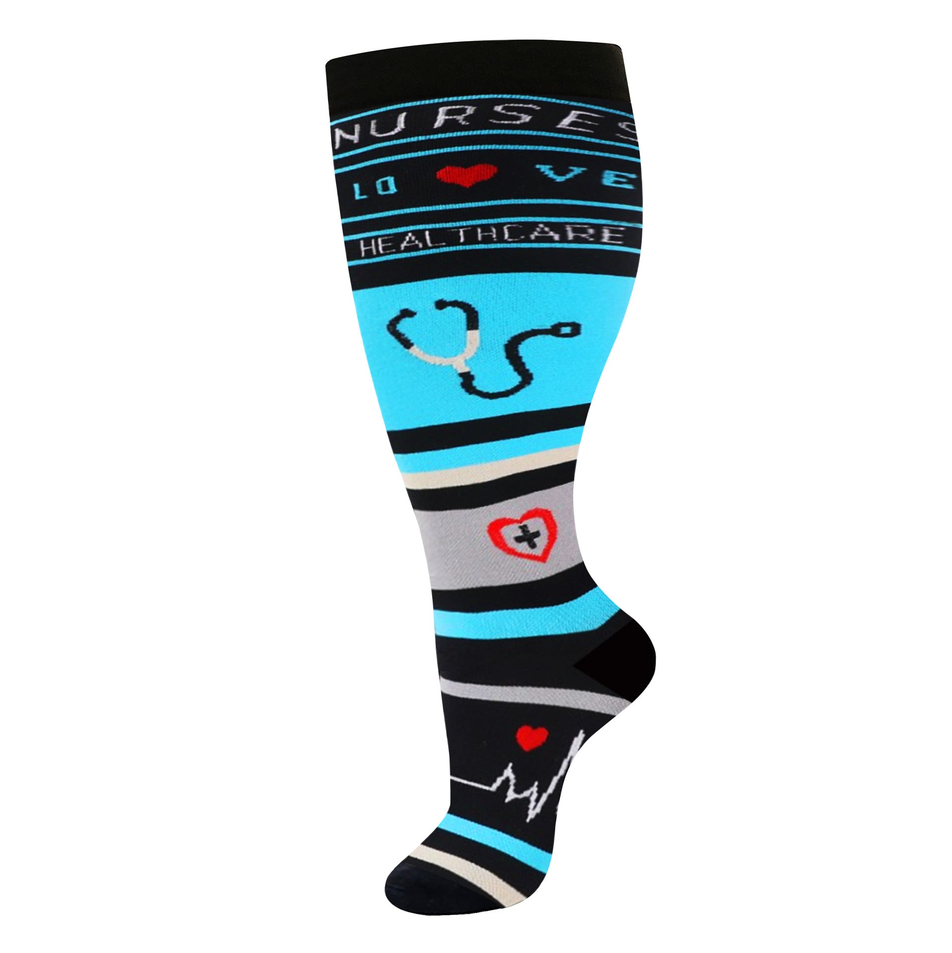 Compression Sports Socks for Running and Fitness