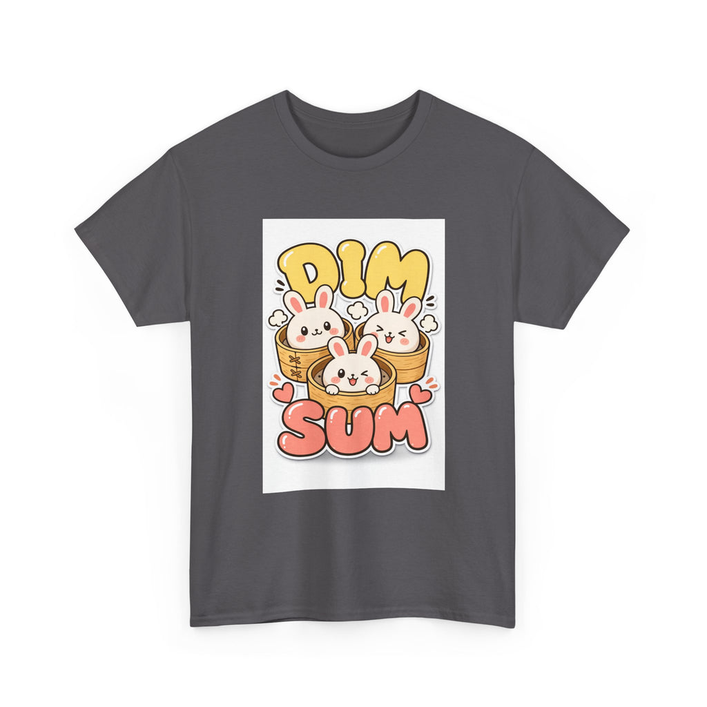 Dim Sum Bunny Tee — Cute Kawaii Dumpling Graphic T-Shirt