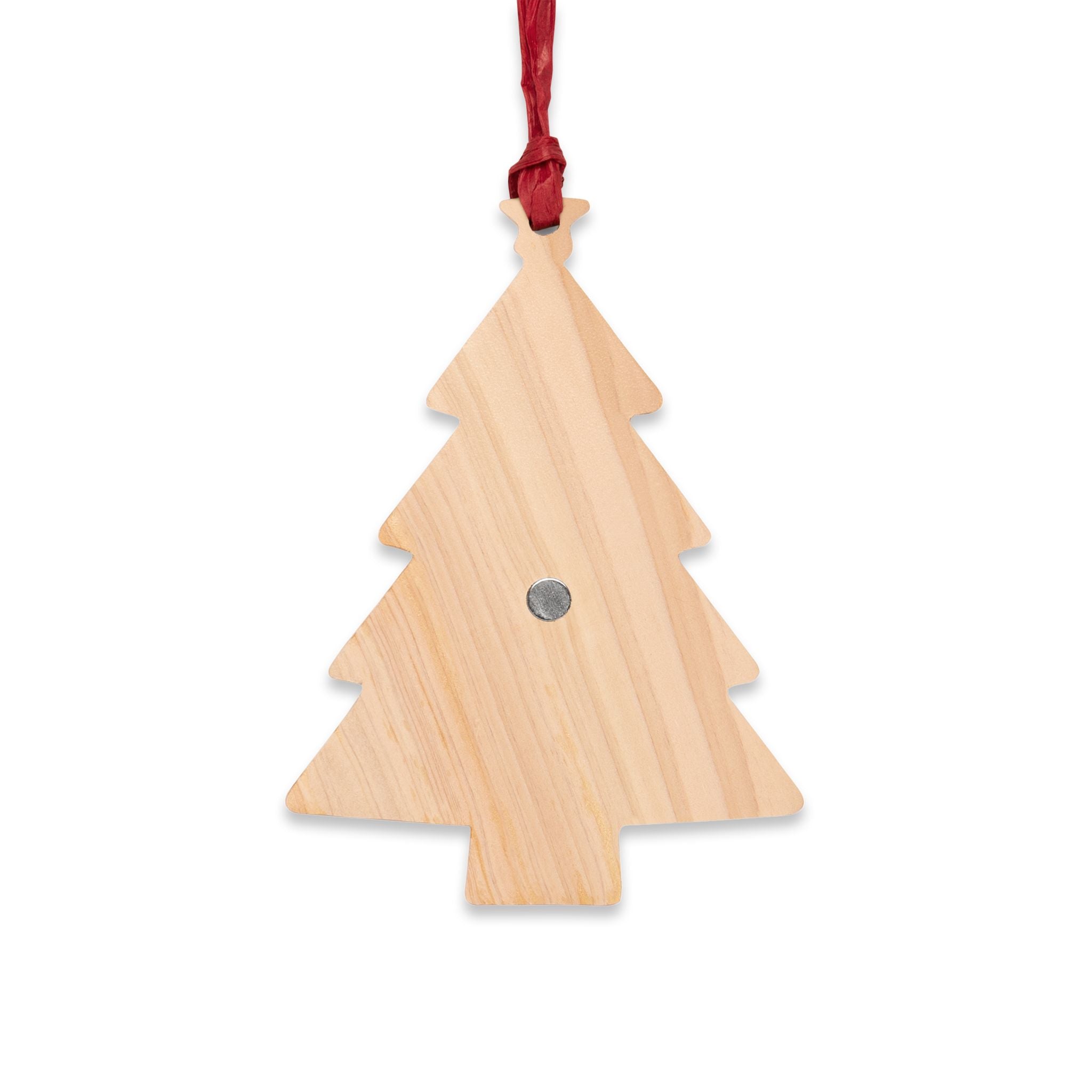 Bell Wooden Ornament – "Merry Grinchmas" Holiday Christmas Tree Decoration