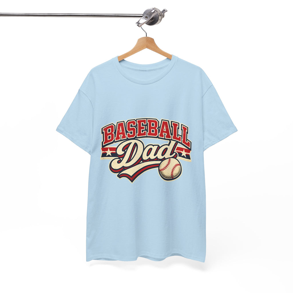 Baseball Dad T-Shirt — Vintage Baseball Dad Tee for Fathers, Father’s Day Gift