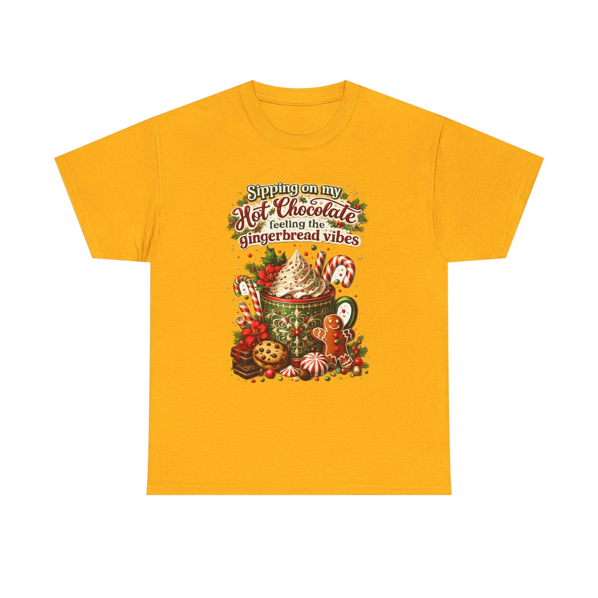Hot Chocolate & Gingerbread Holiday T-Shirt