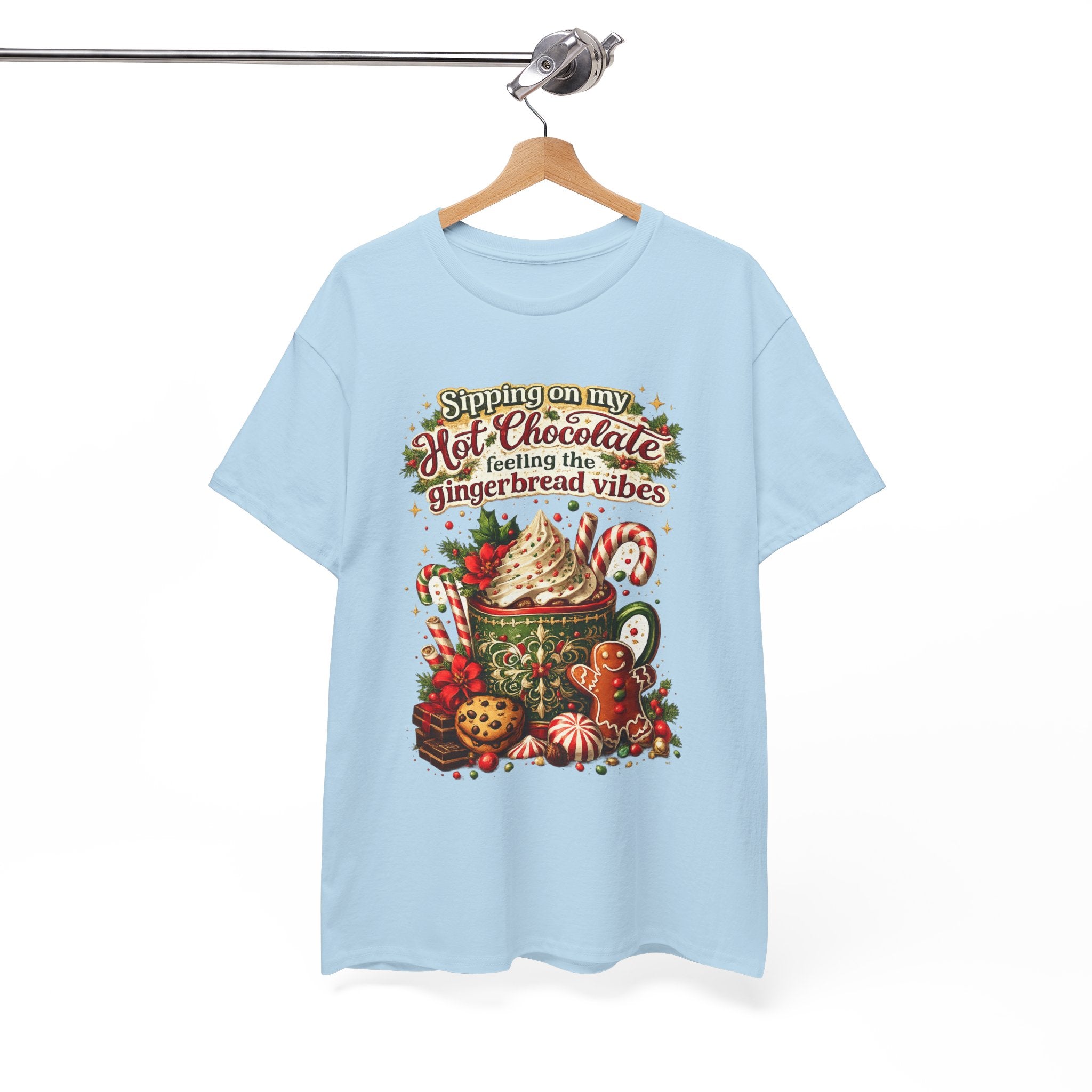 Hot Chocolate & Gingerbread Holiday T-Shirt