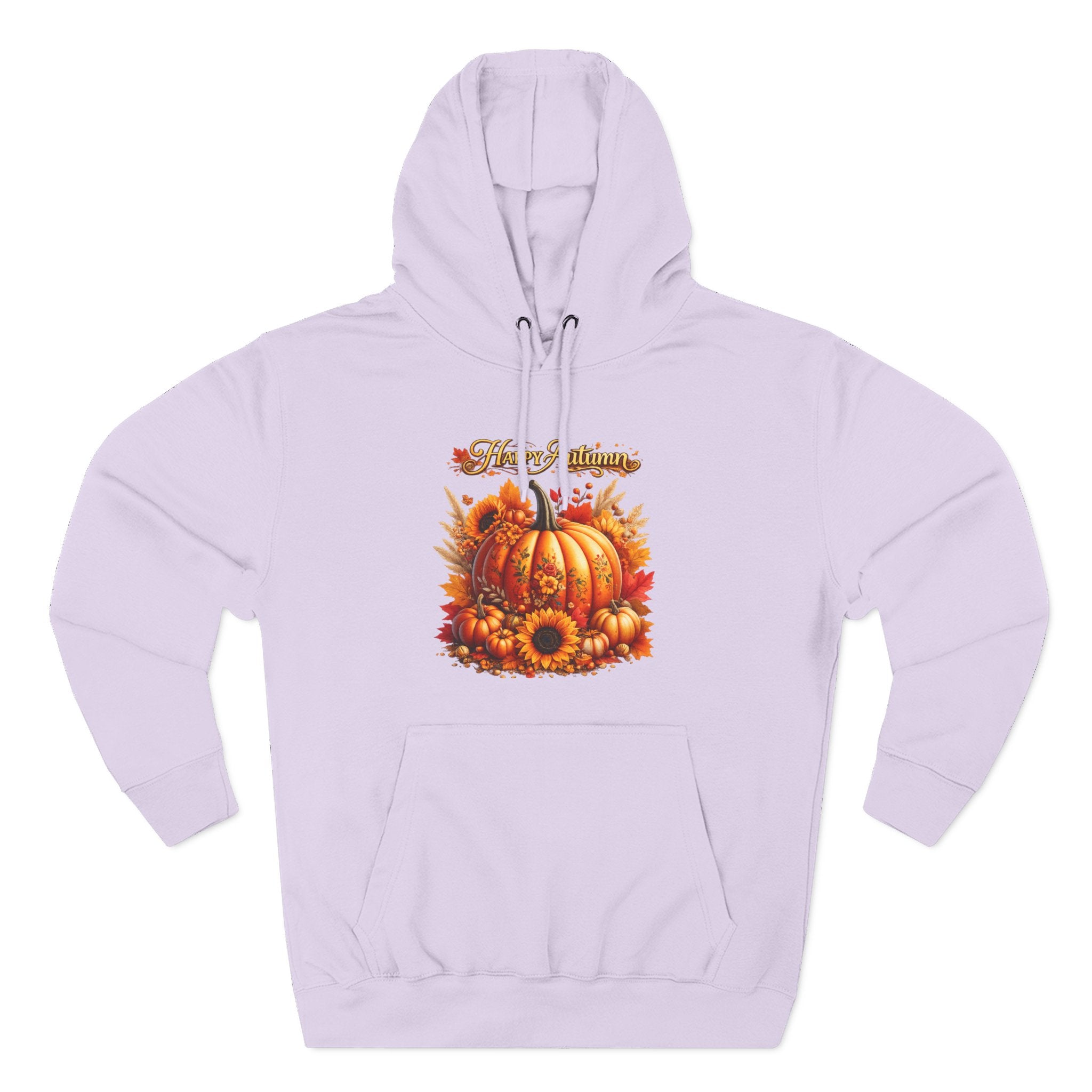 Autumn  - Fall Pumpkin Hoodie - Harvest Sunflower Fall Sweatshirt