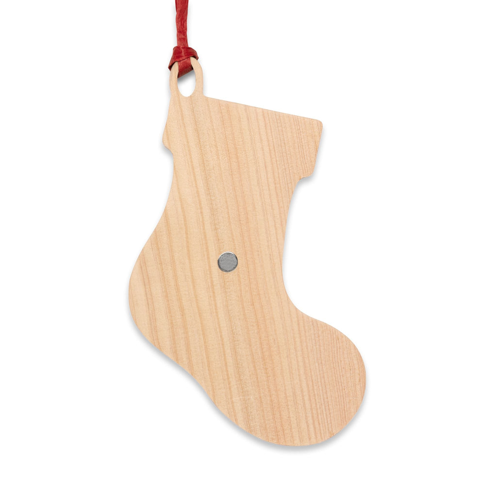 Bell Wooden Ornament – "Merry Grinchmas" Holiday Christmas Tree Decoration