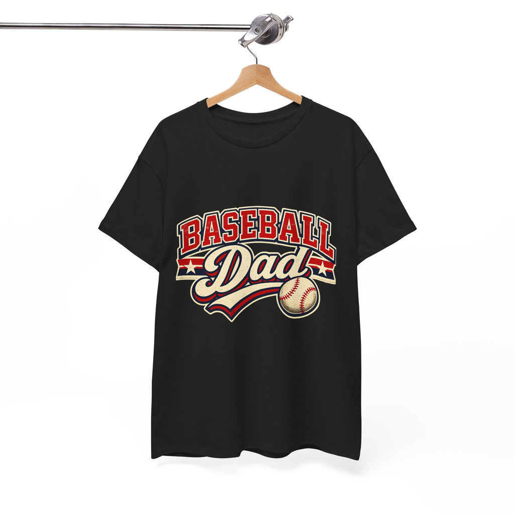 Baseball Dad T-Shirt — Vintage Baseball Dad Tee for Fathers, Father’s Day Gift