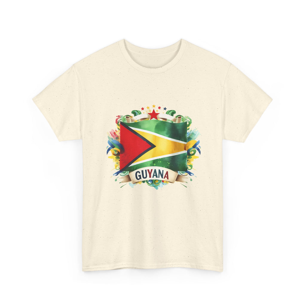 Guyana Day t-shirts  - GuyanaFlag T-Shirt - Vibrant Guyanese Pride Tee
