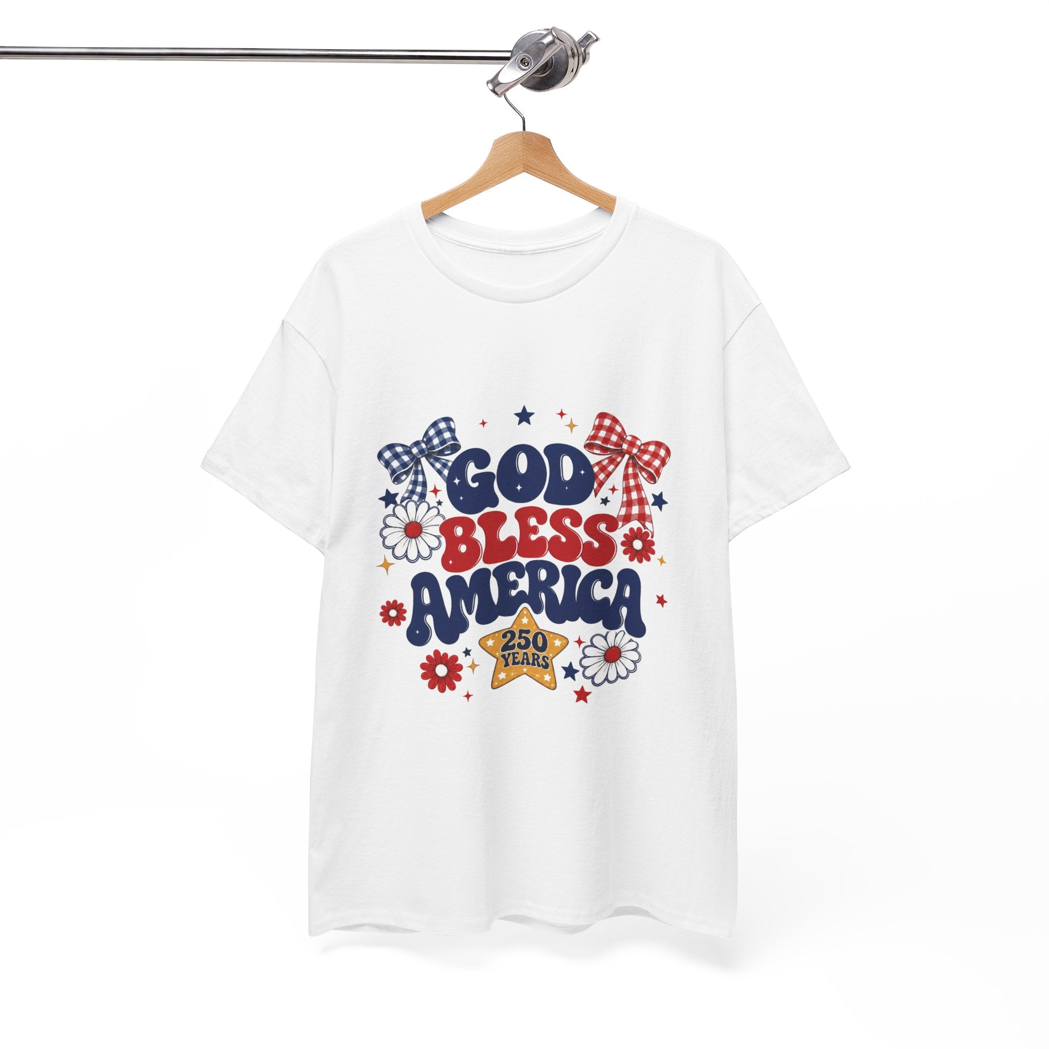 God Bless America Tee — Patriotic 4th of July USA Shirt