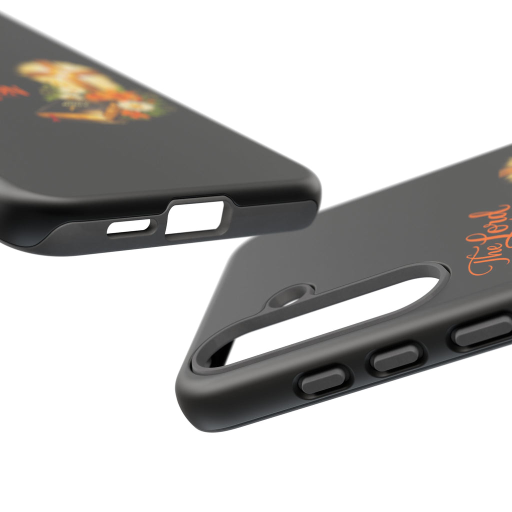 Christian Phone Case — "The Lord Is My Light and My Salvation" Bible Verse Design