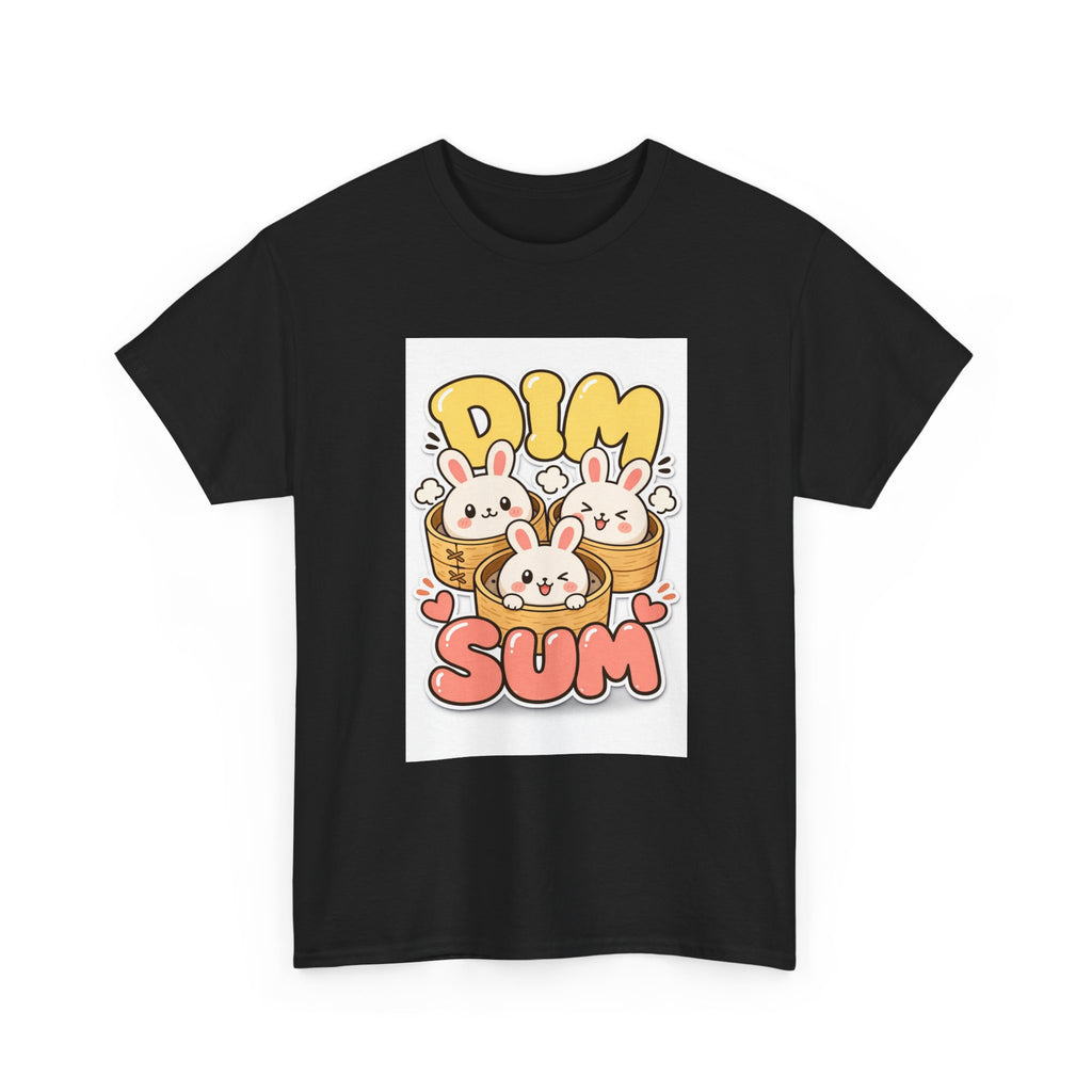 Dim Sum Bunny Tee — Cute Kawaii Dumpling Graphic T-Shirt