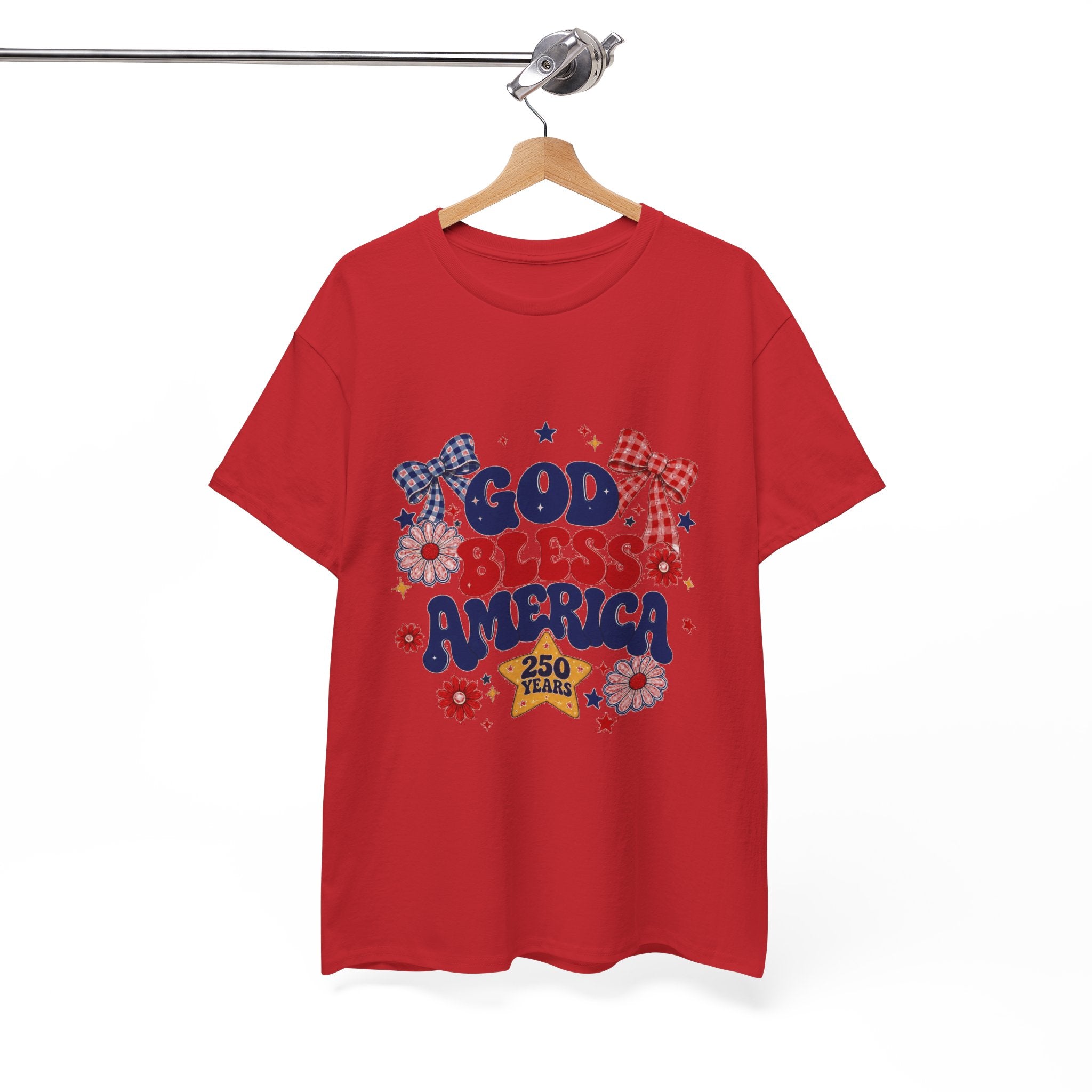 God Bless America Tee — Patriotic 4th of July USA Shirt