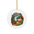 Star Ceramic Ornament — "Merry Christmas / My Guyanese Christmas" Holiday Decoration