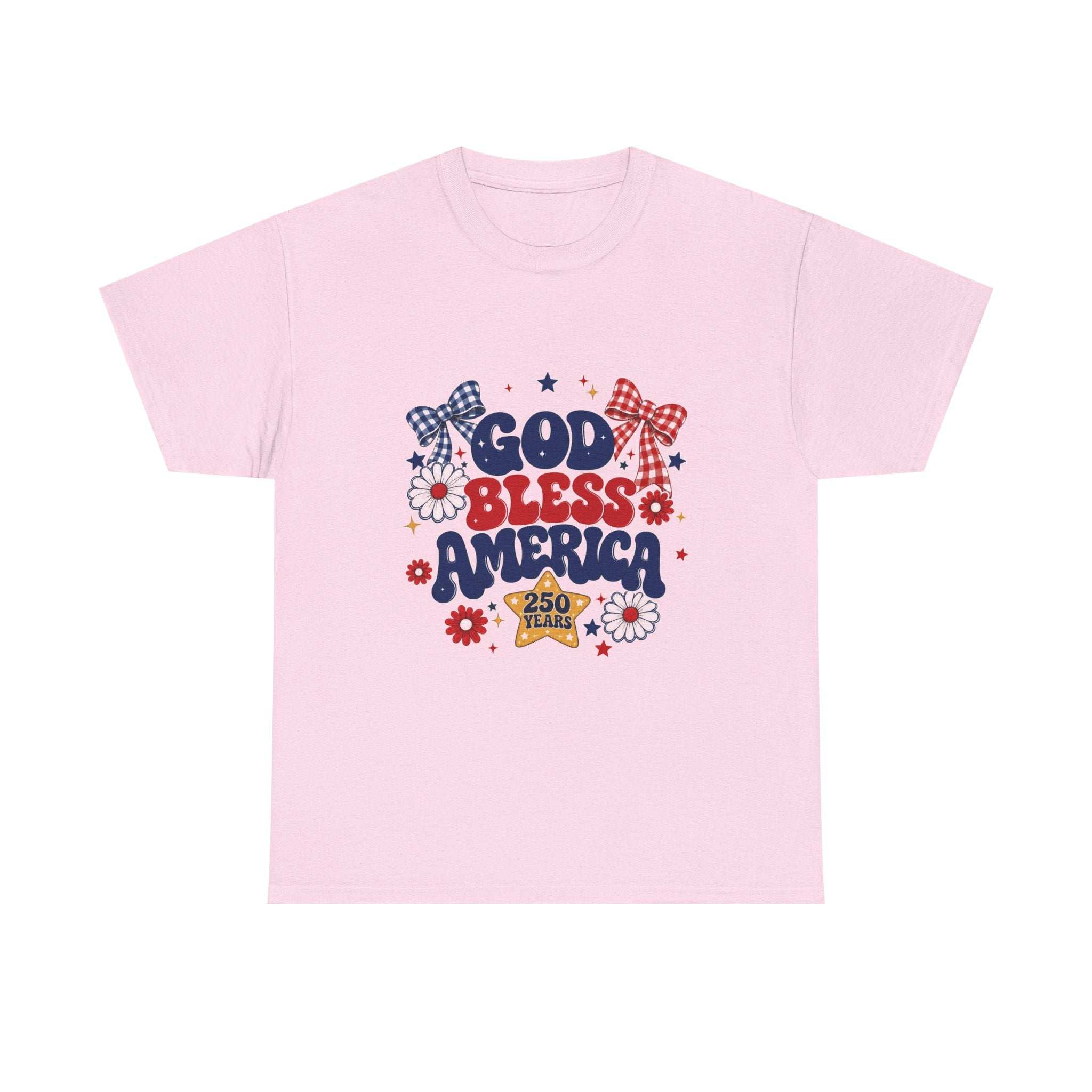 God Bless America Tee — Patriotic 4th of July USA Shirt
