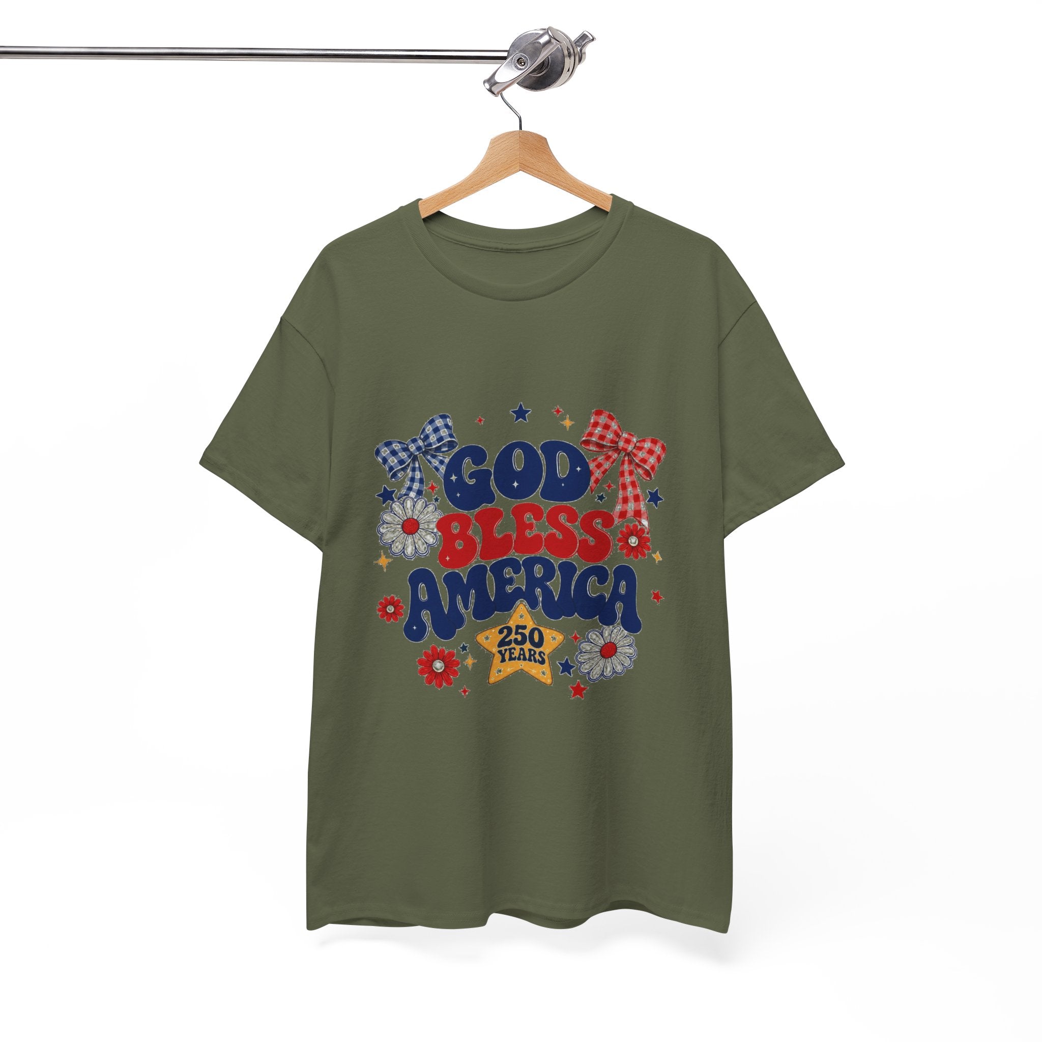 God Bless America Tee — Patriotic 4th of July USA Shirt