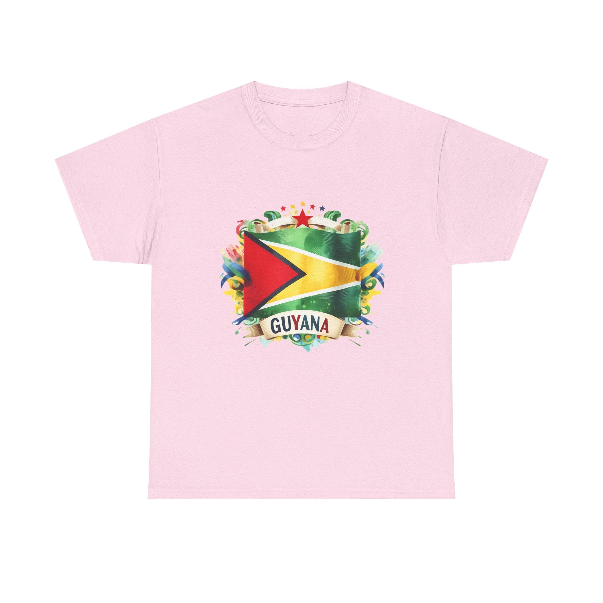 Guyana Day t-shirts  - GuyanaFlag T-Shirt - Vibrant Guyanese Pride Tee