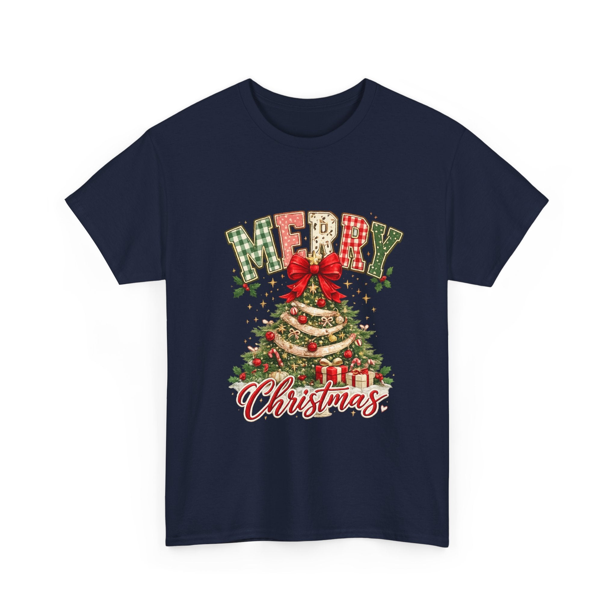 "Merry Christmas" T-Shirts Christmas tree tee