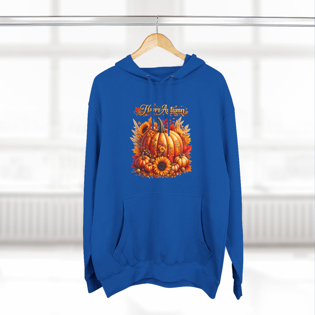 Autumn  - Fall Pumpkin Hoodie - Harvest Sunflower Fall Sweatshirt