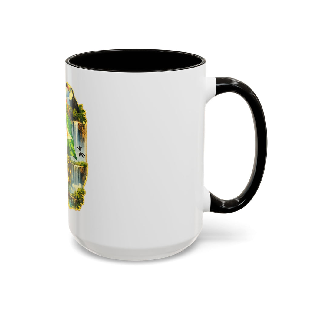 Coffee Mug souvenir that represents Guyana – "One People, One Nation, One Destiny" 11oz/15oz