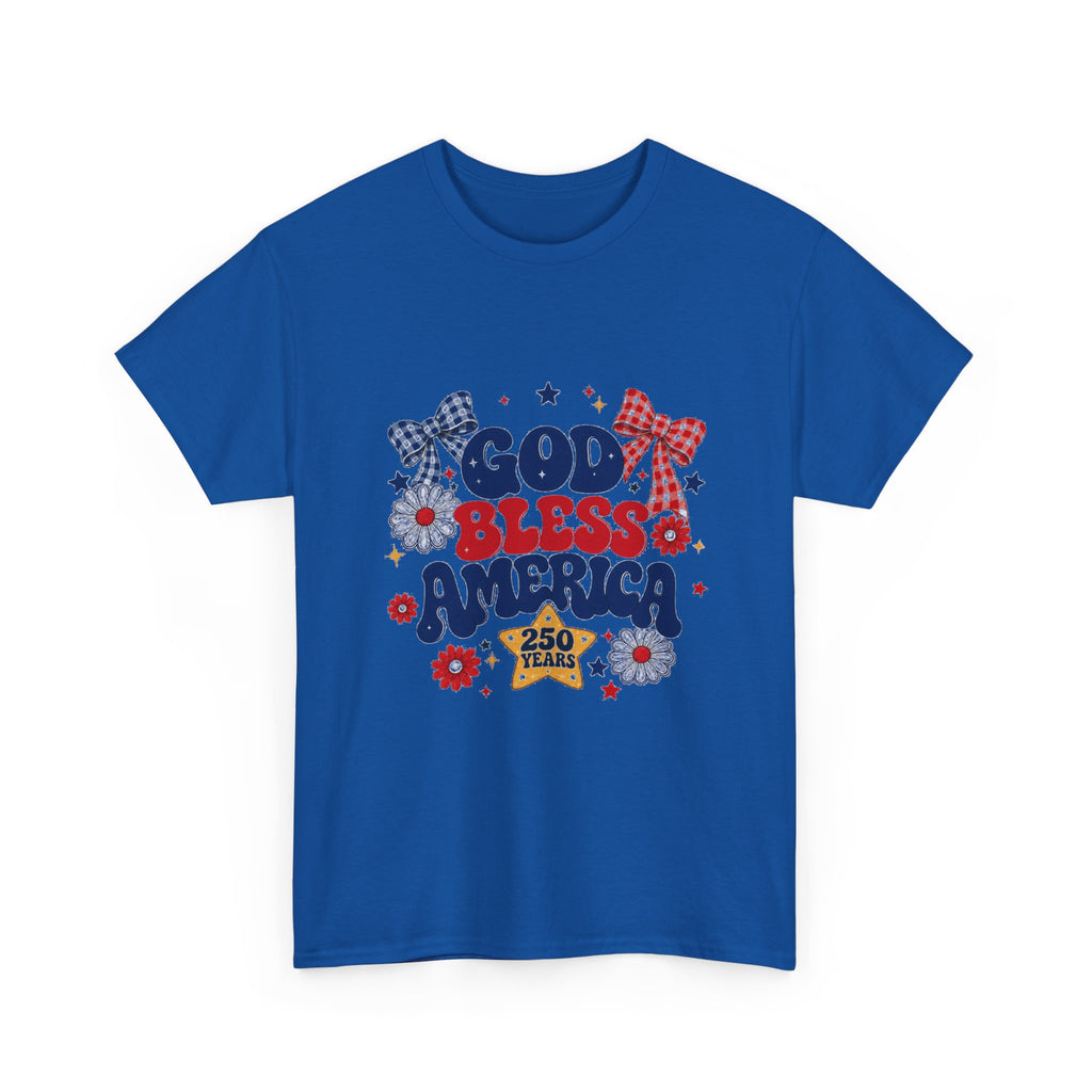 God Bless America Tee — Patriotic 4th of July USA Shirt