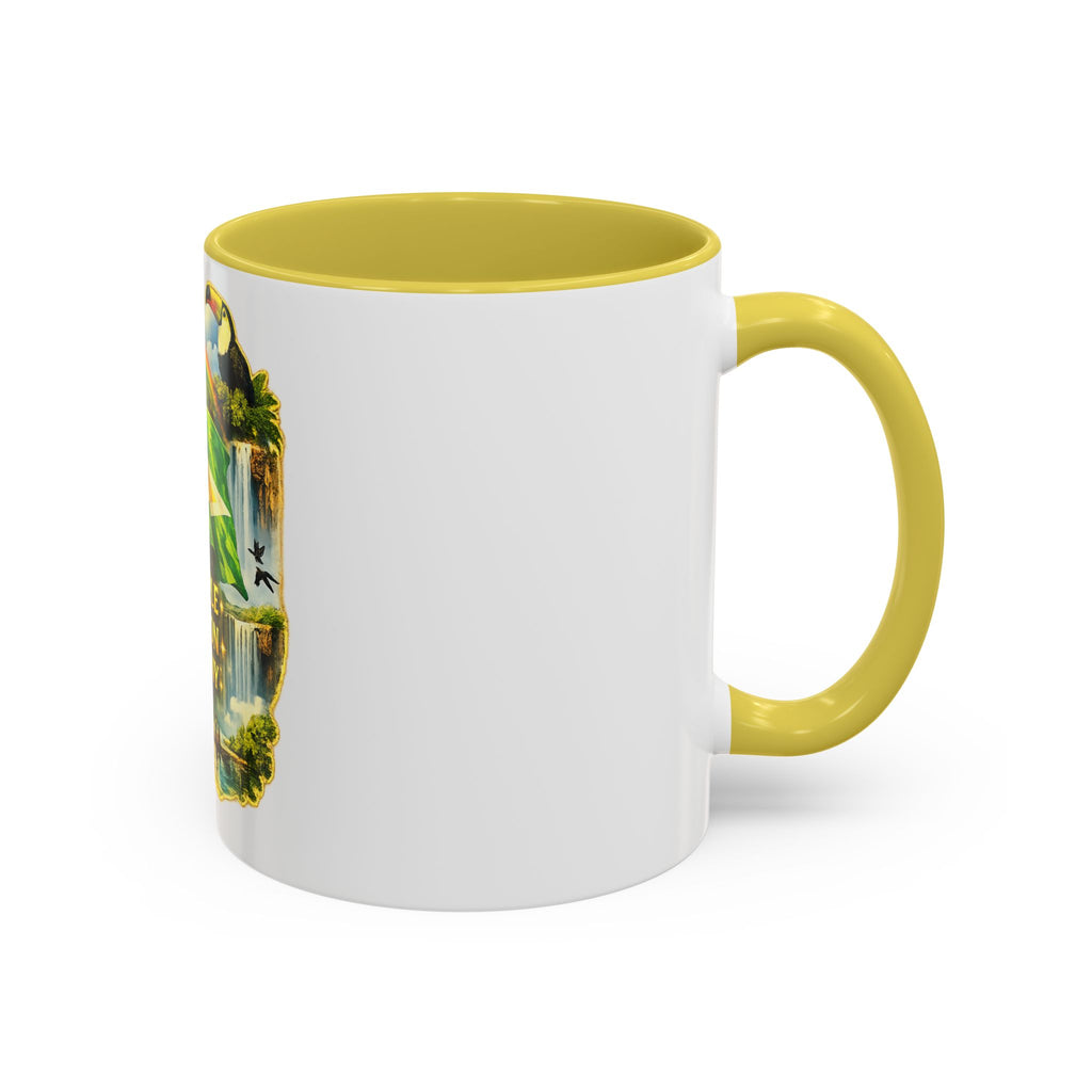 Coffee Mug souvenir that represents Guyana – "One People, One Nation, One Destiny" 11oz/15oz