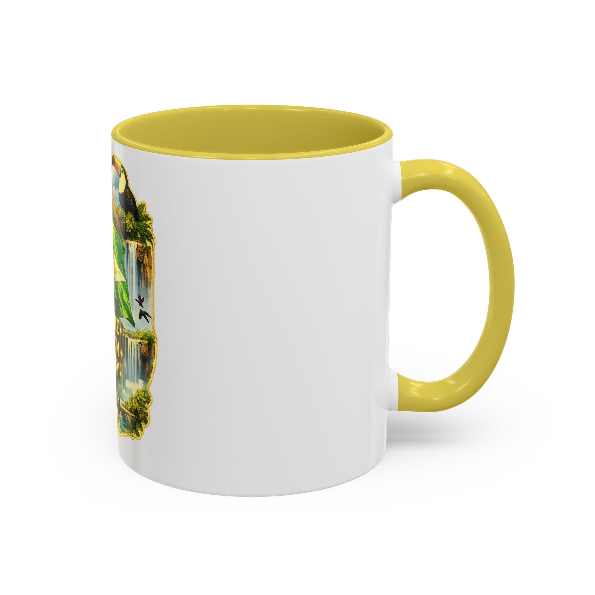 Coffee Mug souvenir that represents Guyana – "One People, One Nation, One Destiny" 11oz/15oz
