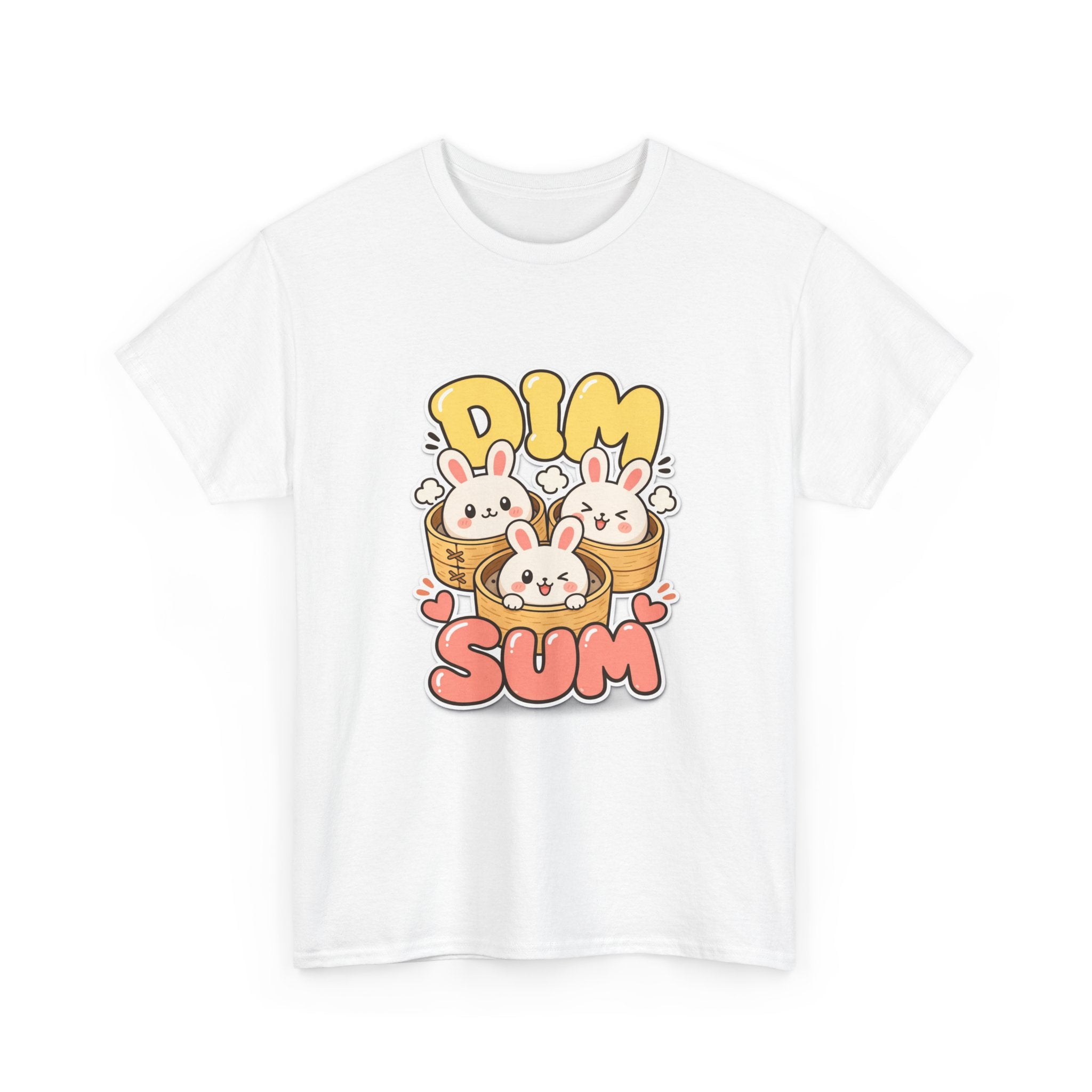 Dim Sum Bunny Tee — Cute Kawaii Dumpling Graphic T-Shirt