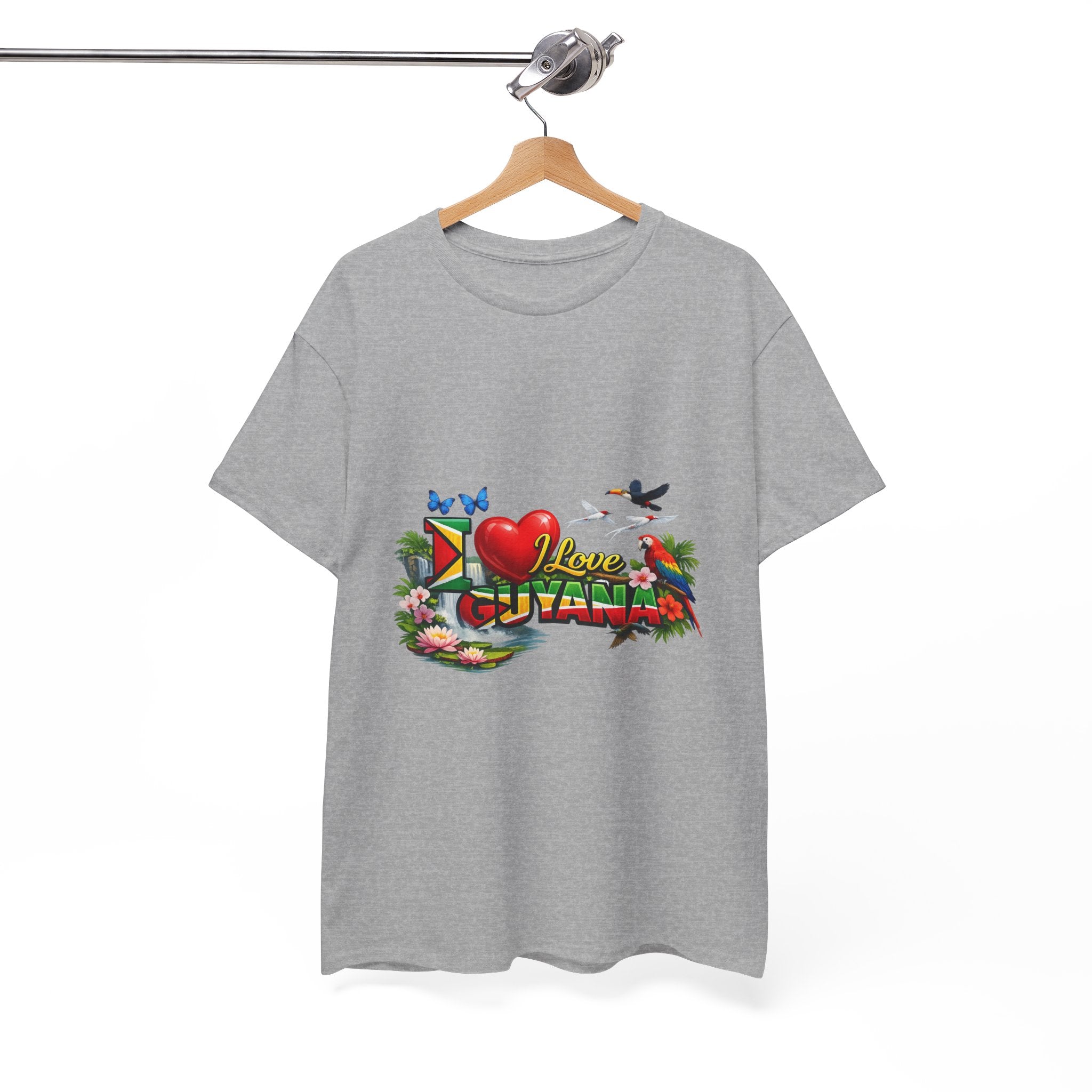 I Love Guyana Graphic Tee Unisex