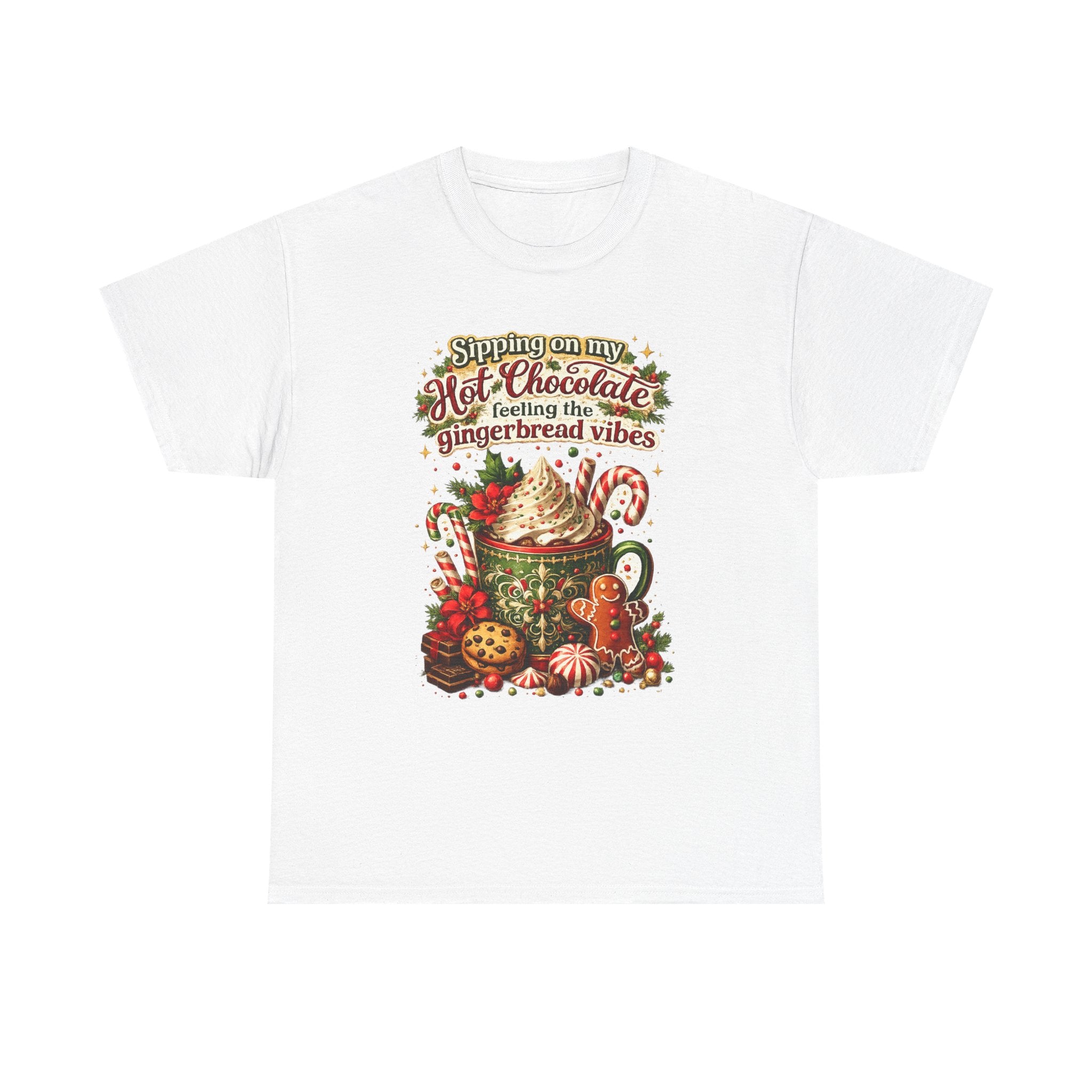 Hot Chocolate & Gingerbread Holiday T-Shirt