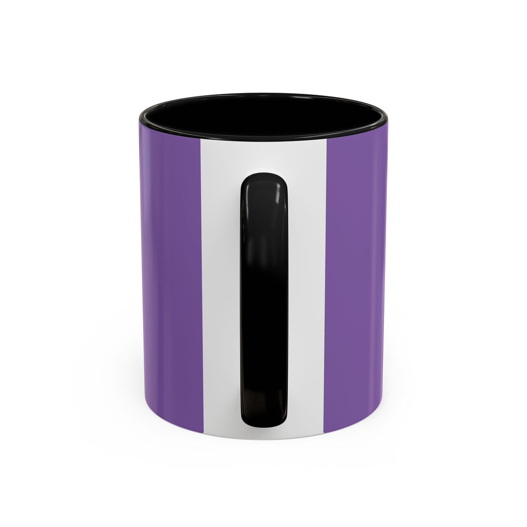 Coffee Mug — Floral Psalm Accent Mug (11/15 oz)