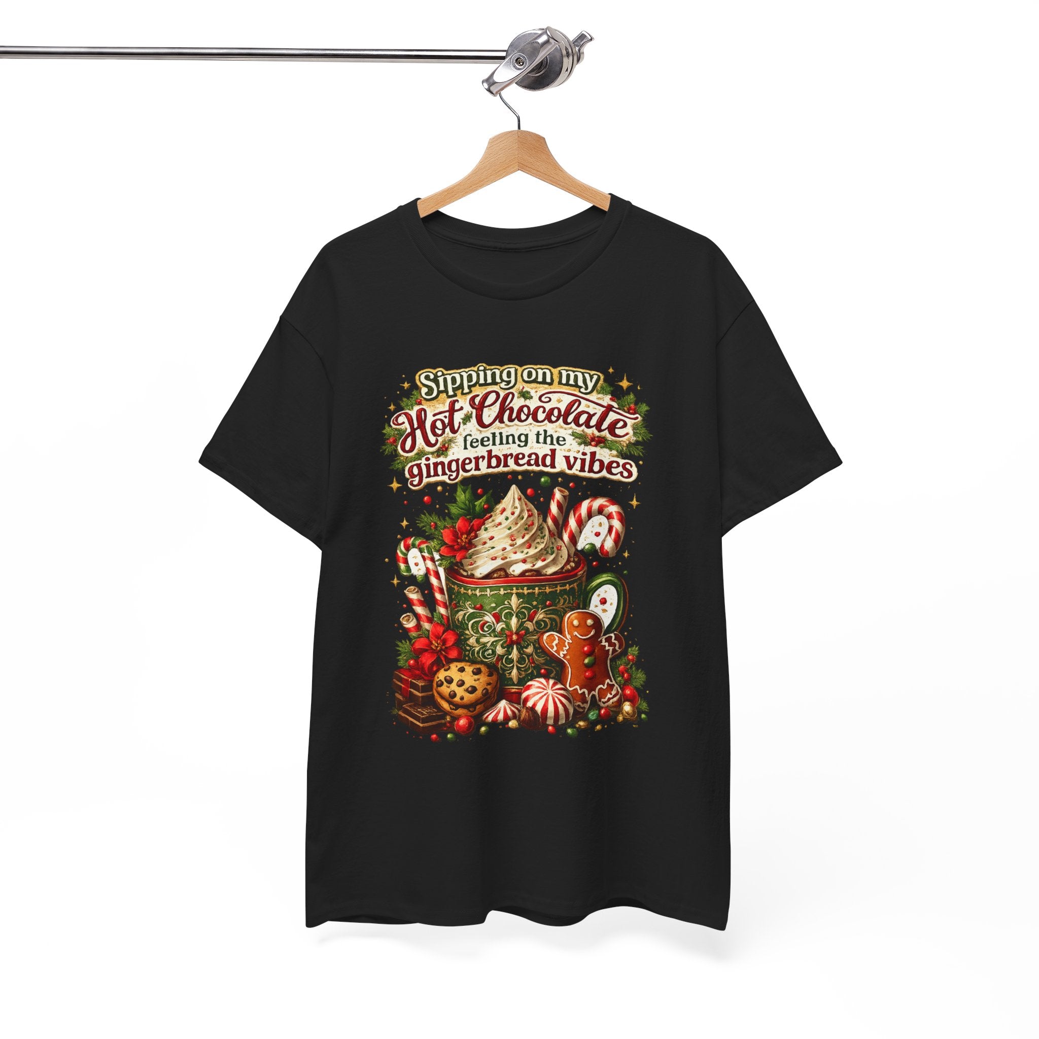 Hot Chocolate & Gingerbread Holiday T-Shirt