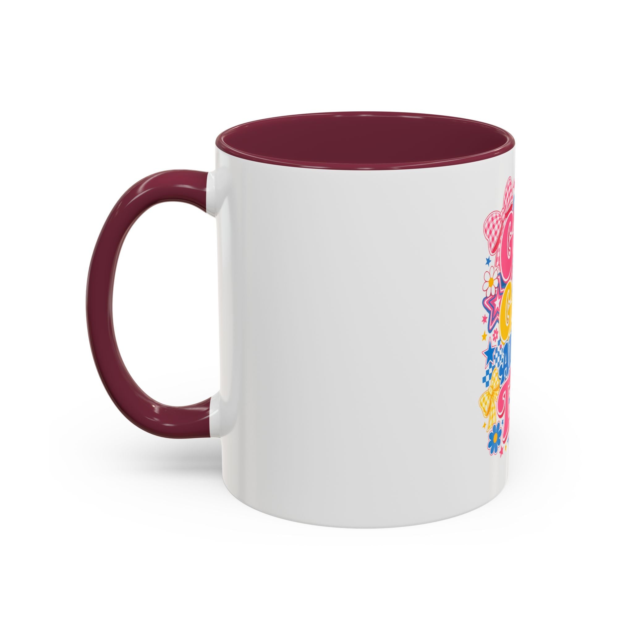 Coffee Mugs God Is Good All The Time Pink Ceramic Mug — Colorful Faith Coffee Cup (11oz/15oz)