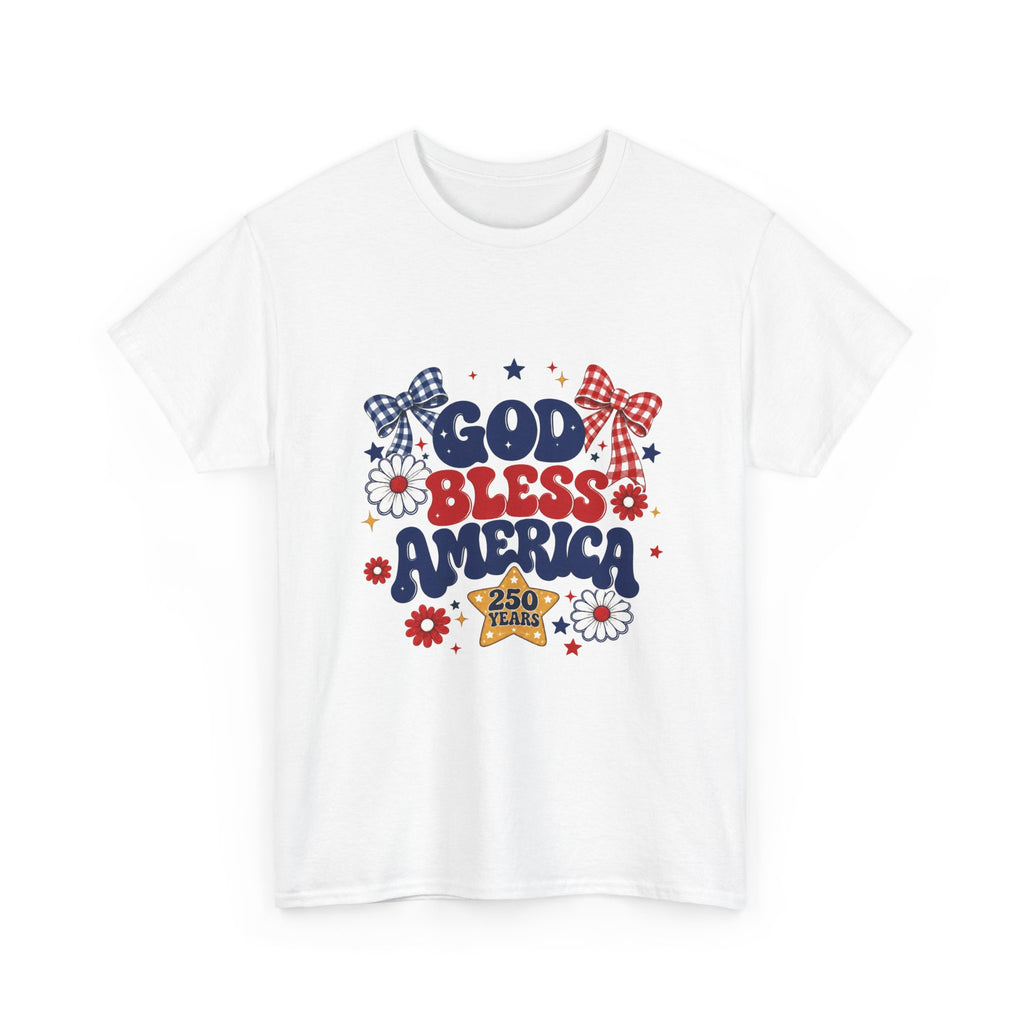 God Bless America Tee — Patriotic 4th of July USA Shirt