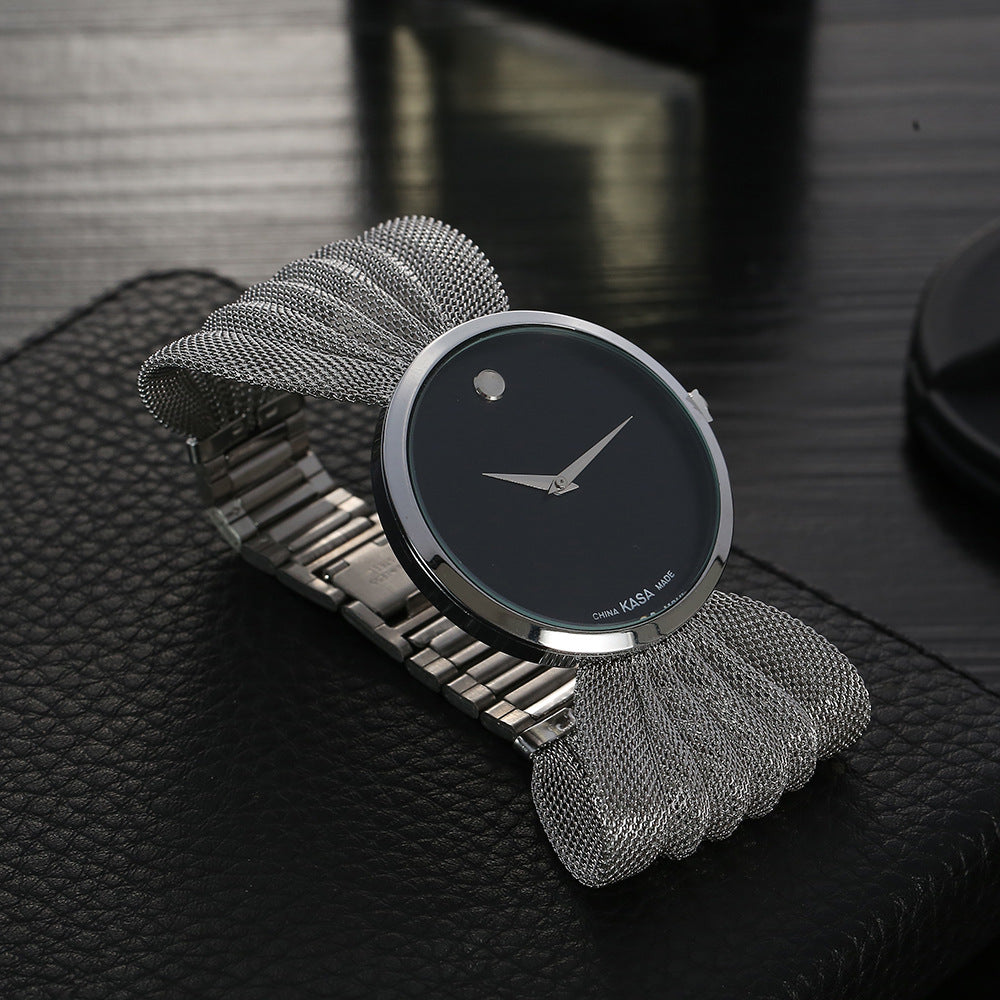 Fashion Butterfly Mesh Band Ladies Quartz Watch