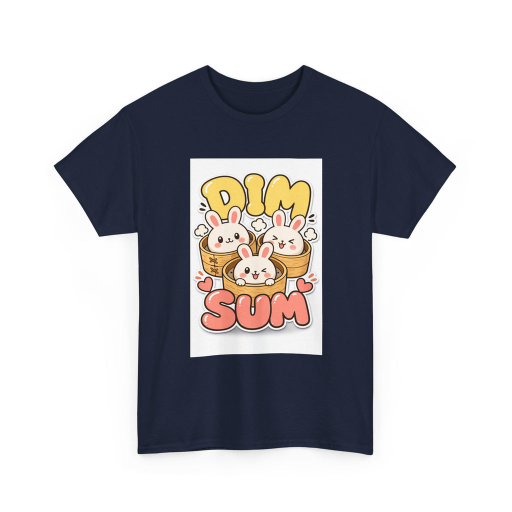 Dim Sum Bunny Tee — Cute Kawaii Dumpling Graphic T-Shirt
