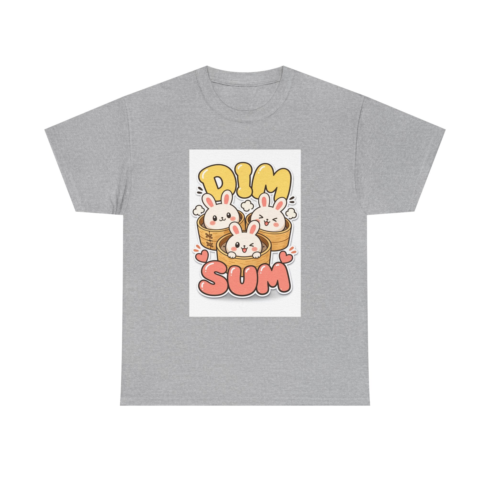 Dim Sum Bunny Tee — Cute Kawaii Dumpling Graphic T-Shirt