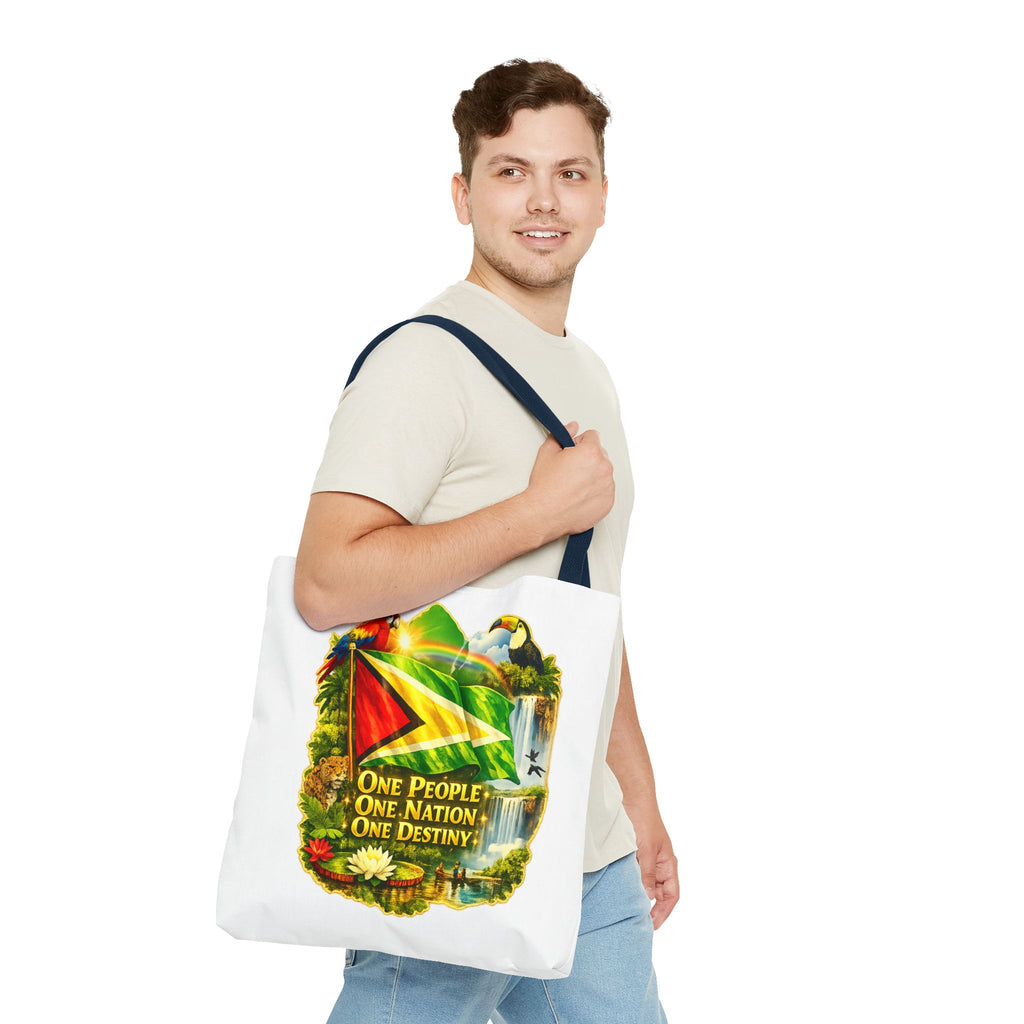 Tote Bag – "One People, One Nation, One Destiny" Eco Tote
