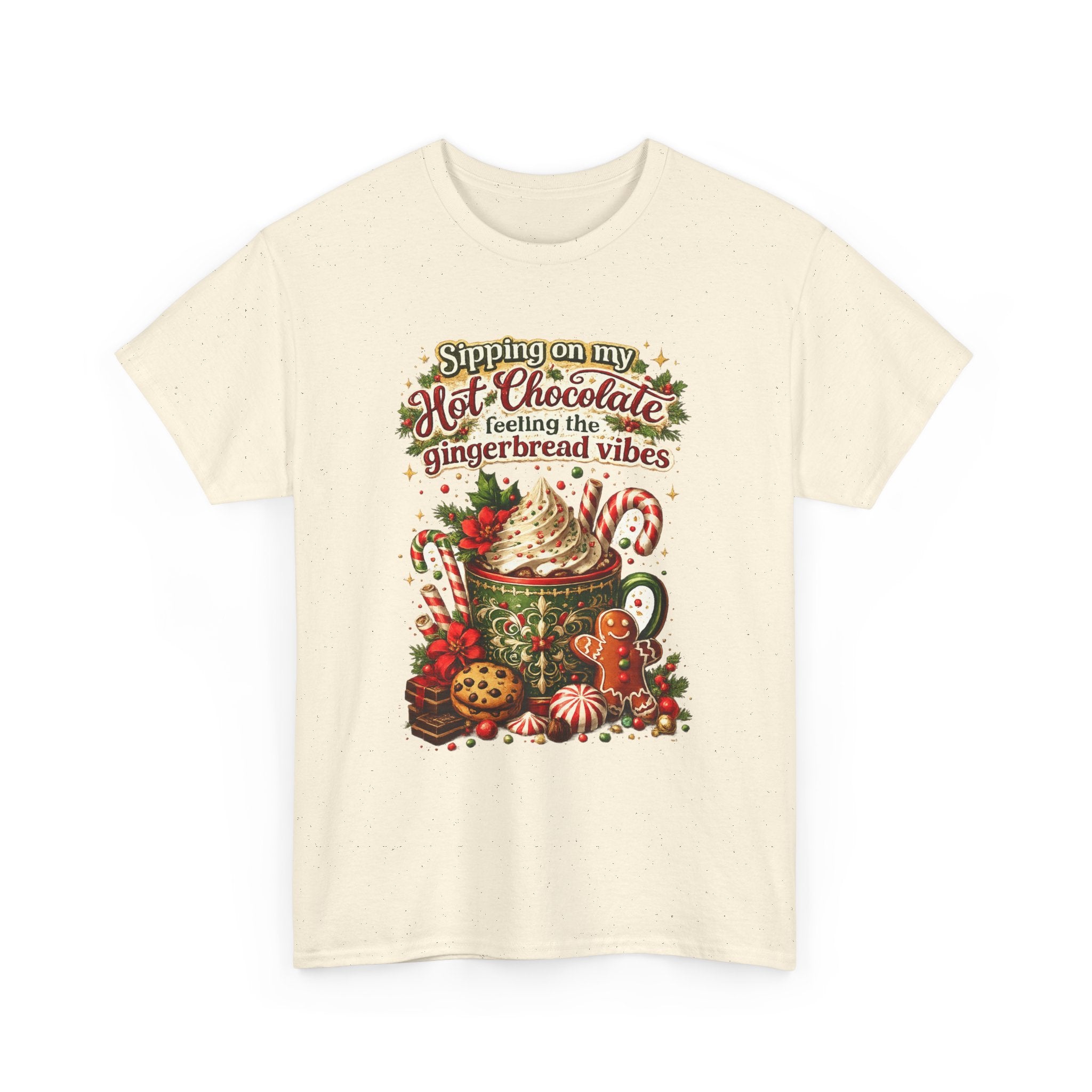 Hot Chocolate & Gingerbread Holiday T-Shirt
