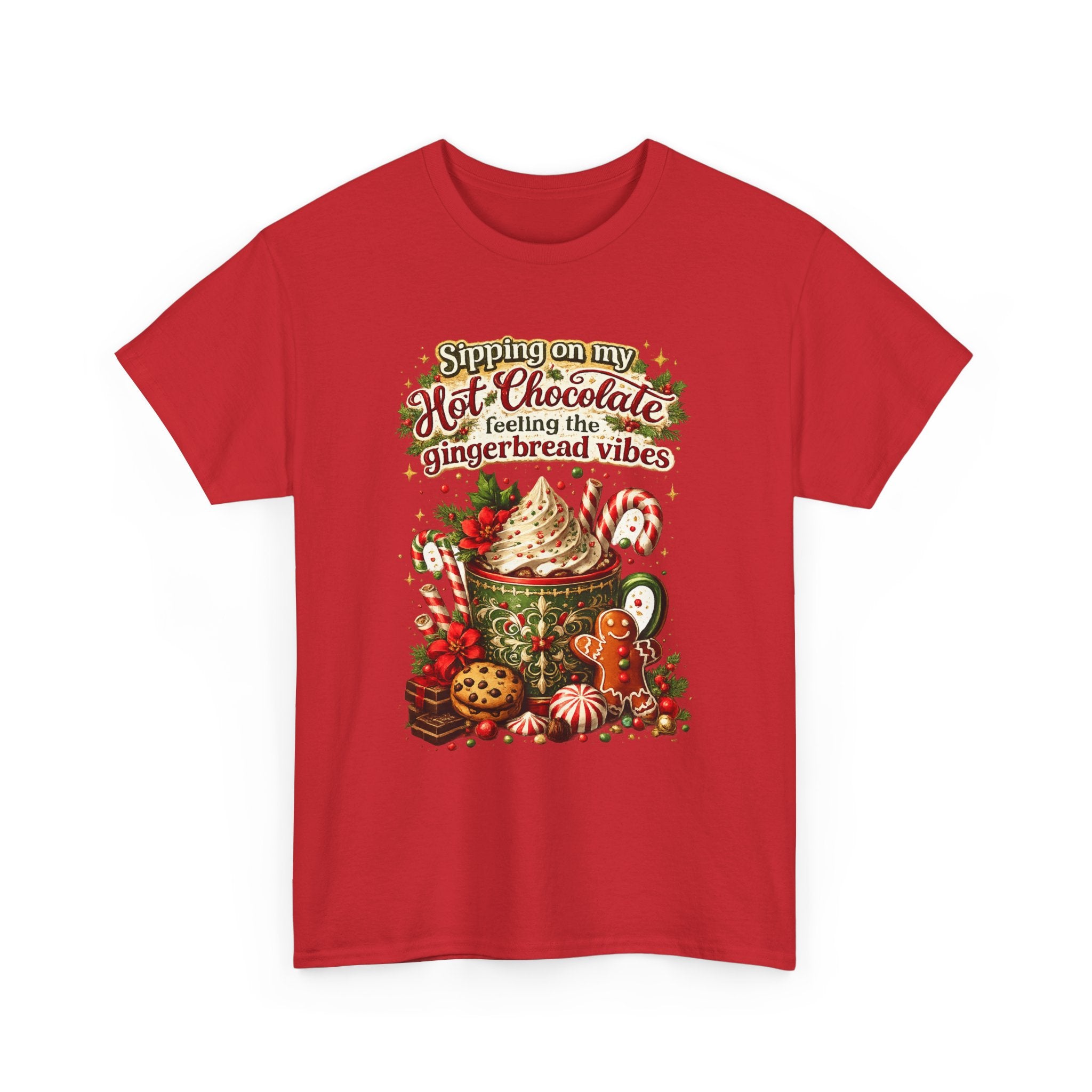 Hot Chocolate & Gingerbread Holiday T-Shirt