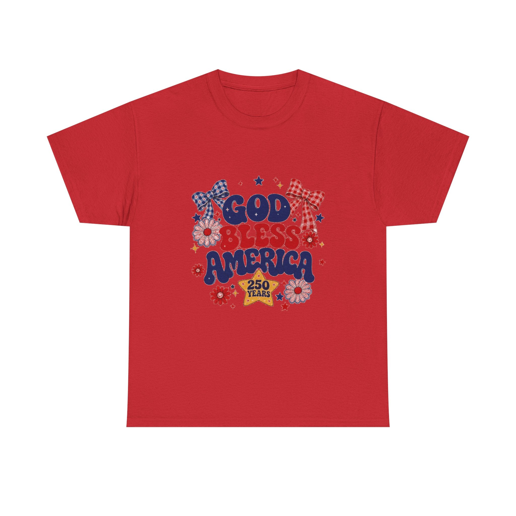 God Bless America Tee — Patriotic 4th of July USA Shirt