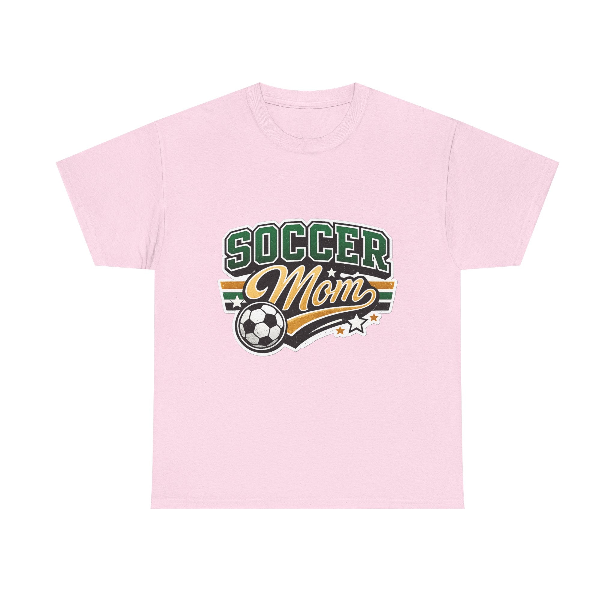 Soccer Mom T-Shirt — Retro Soccer Ball Graphic Tee for Moms, Team Support & Game Day