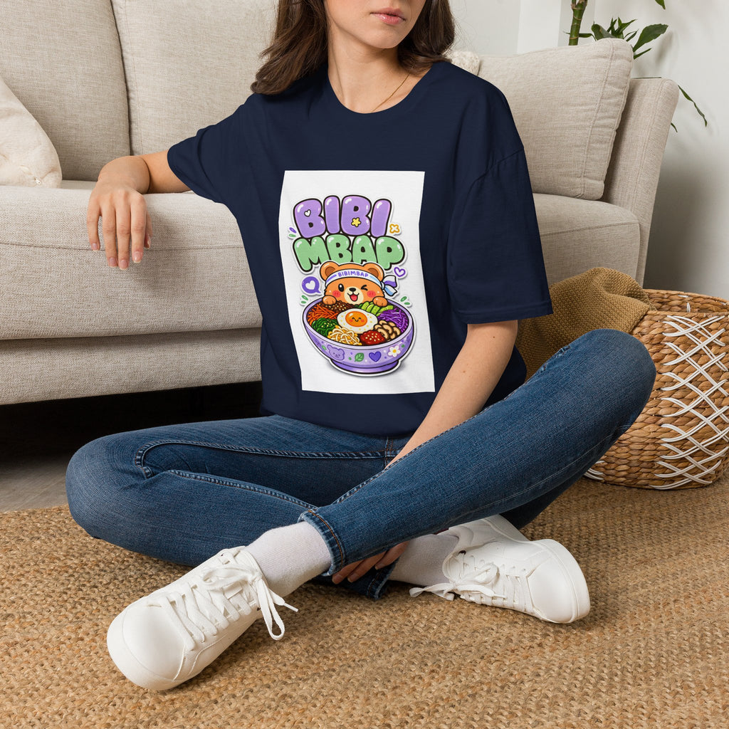 Bibi Mbap Cute Ramen T-Shirt — Kawaii Bowl Graphic Tee