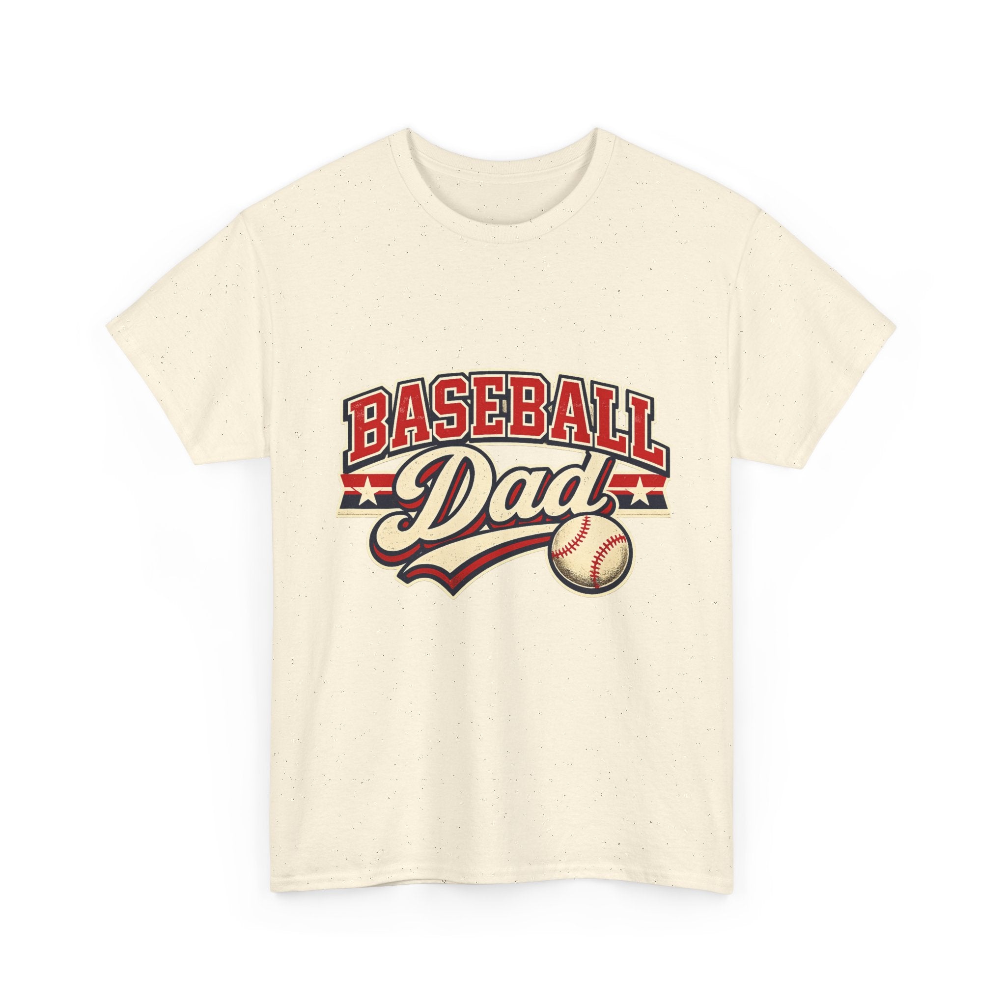 Baseball Dad T-Shirt — Vintage Baseball Dad Tee for Fathers, Father’s Day Gift