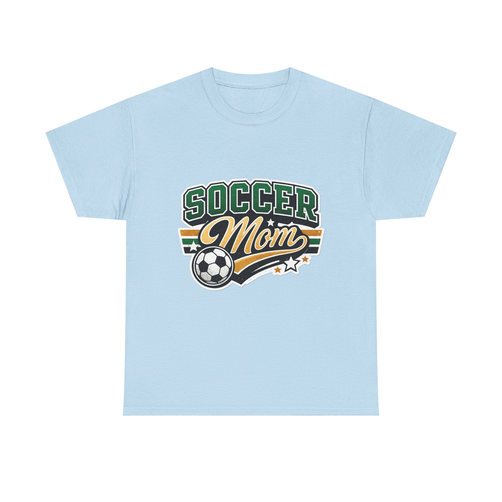 Soccer Mom T-Shirt — Retro Soccer Ball Graphic Tee for Moms, Team Support & Game Day
