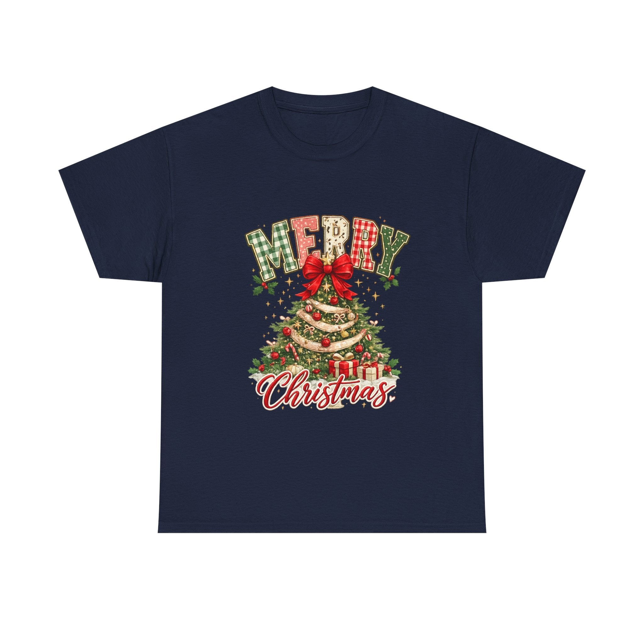 "Merry Christmas" T-Shirts Christmas tree tee
