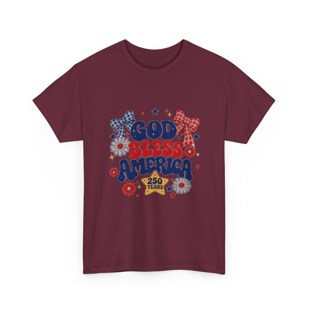 God Bless America Tee — Patriotic 4th of July USA Shirt