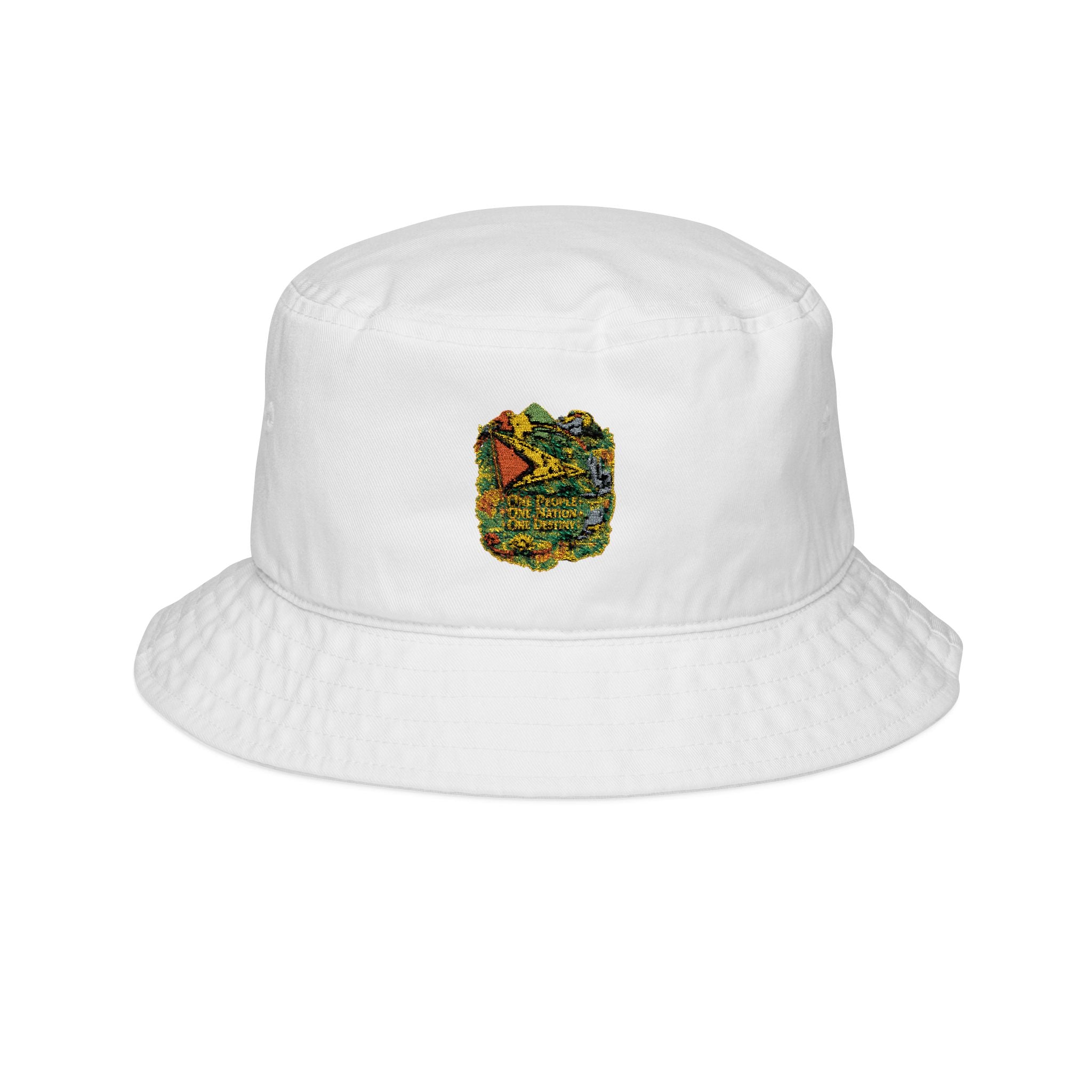 Guyana flag Hat — Colorful Tropical Patch