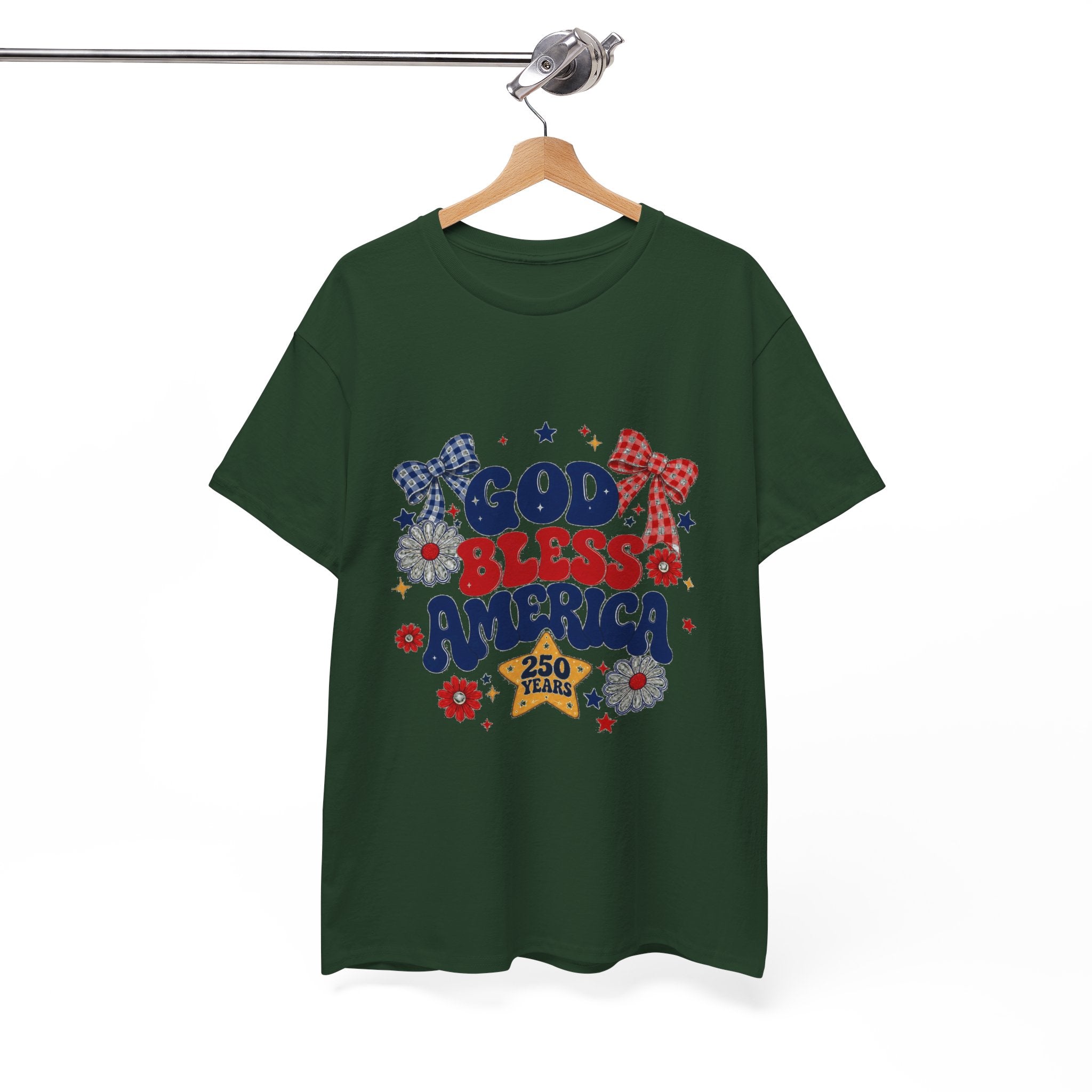 God Bless America Tee — Patriotic 4th of July USA Shirt