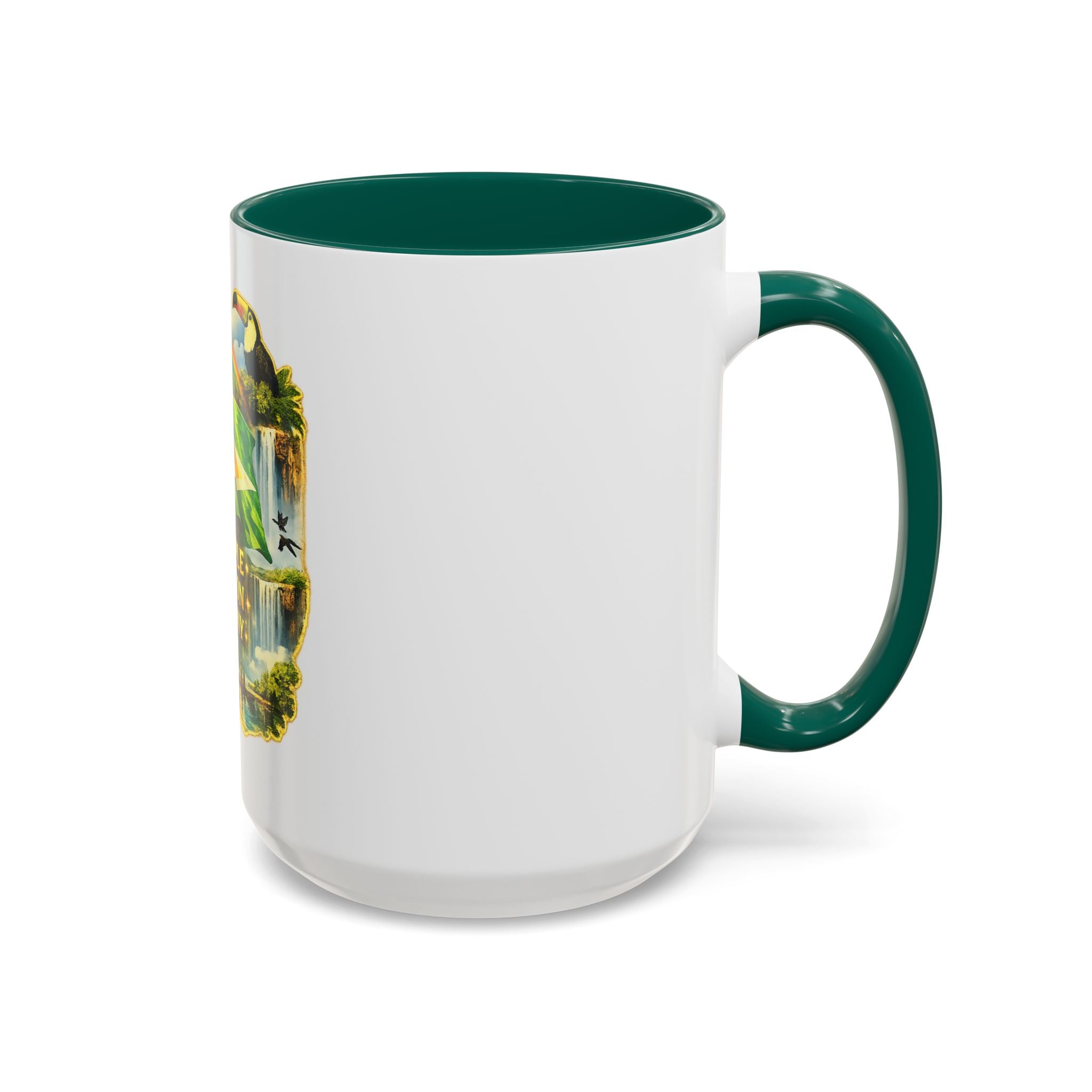 Coffee Mug souvenir that represents Guyana – "One People, One Nation, One Destiny" 11oz/15oz